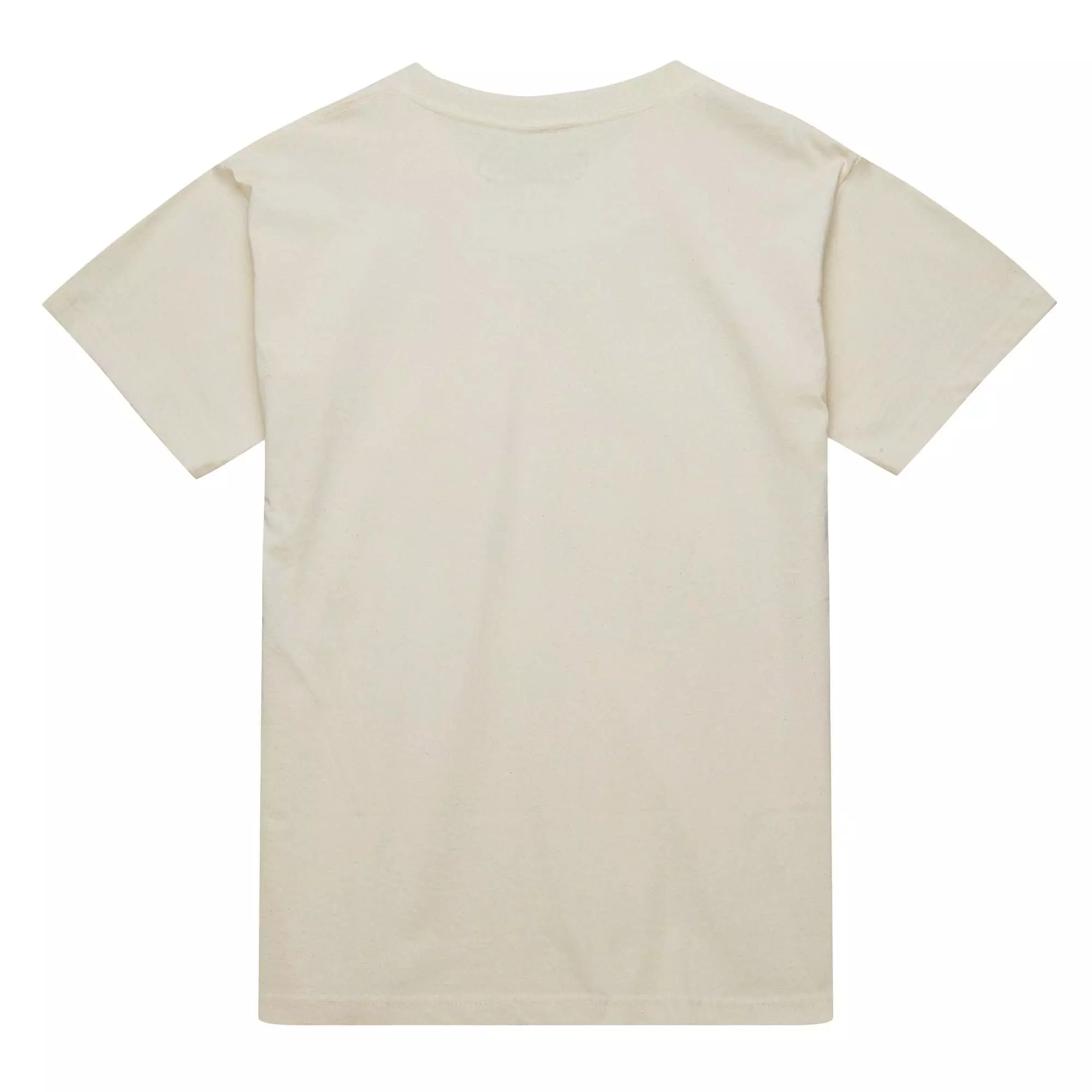 Mitchell & Ness Men's Atlanta Hawks Crown Jewel Short Sleeve Shirt-Cream - CREAM