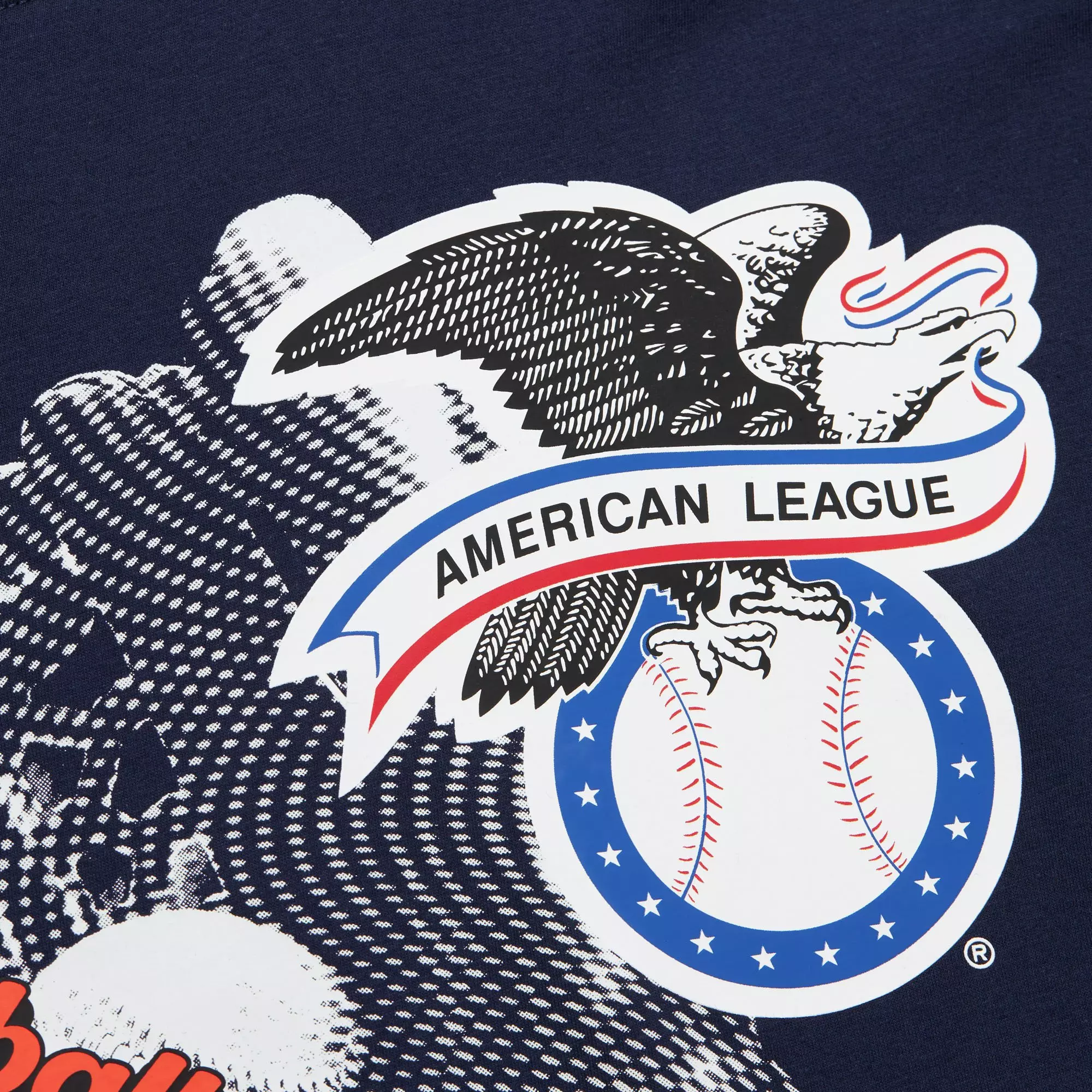 Mitchell & Ness Men's Houston Astros Logo Blast Short Sleeve Top - BLUE