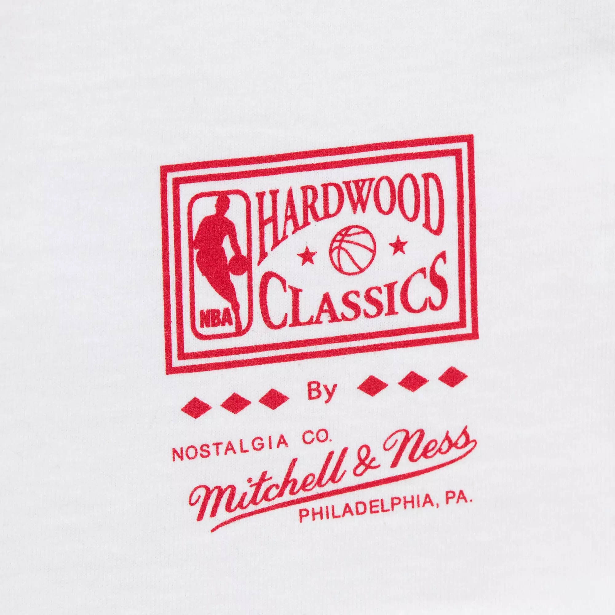 Mitchell & Ness Men's D. Wilkins Atlanta Hawks Bling Short Sleeve Top - WHITE