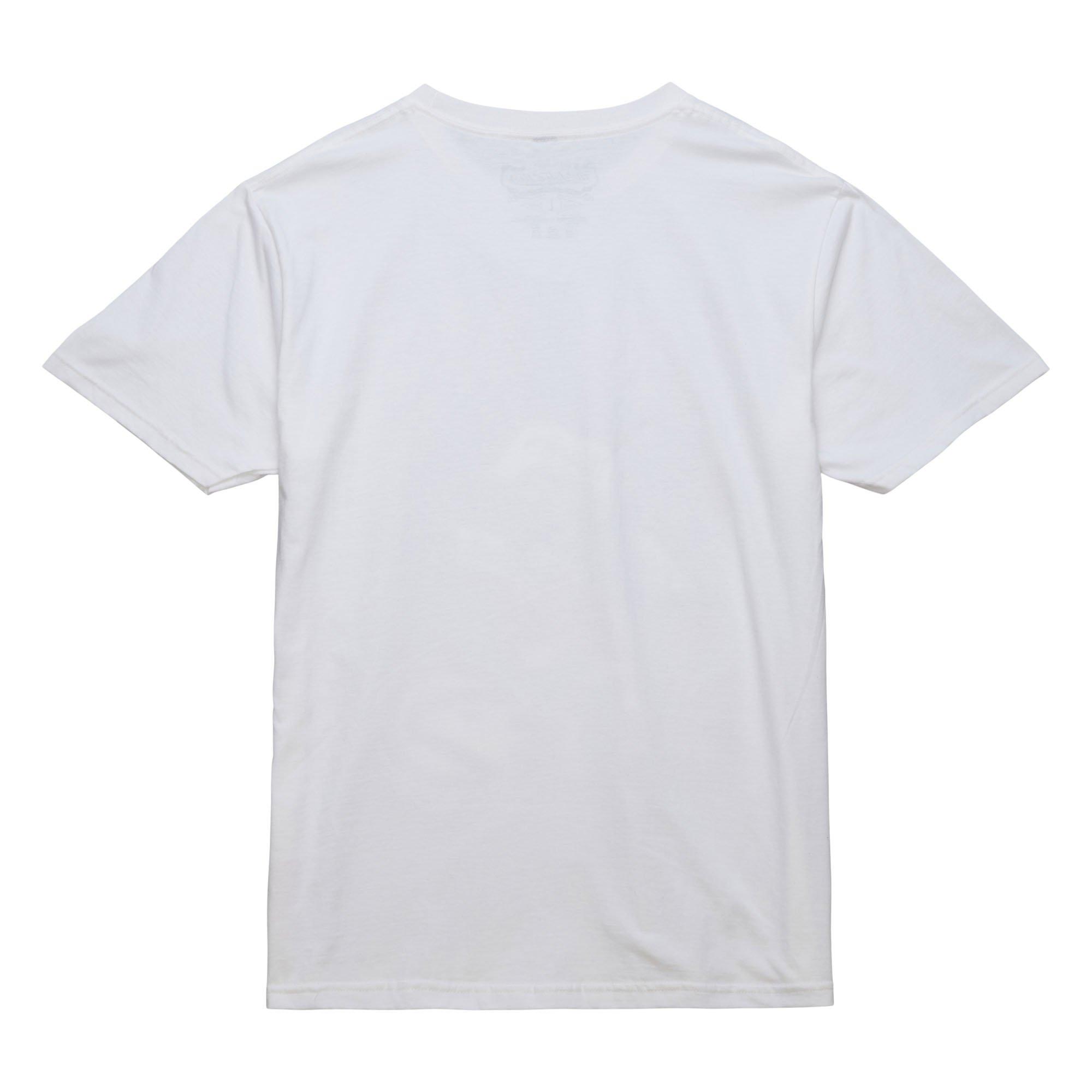 Mitchell & Ness Men's D. Rodman Chicago Bulls Short Sleeve Top - WHITE Thumbnail View 2