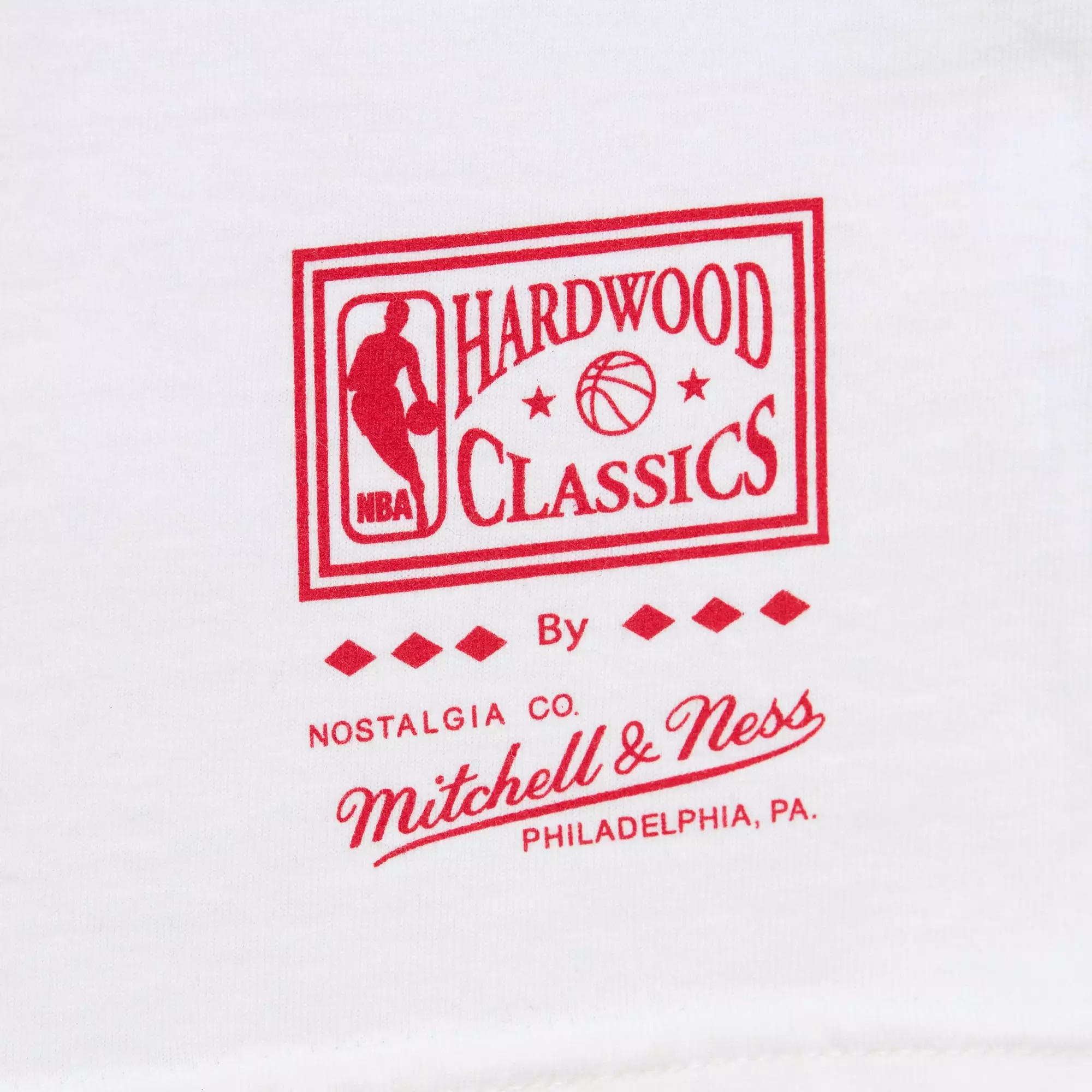 Mitchell & Ness Men's D. Rodman Chicago Bulls Short Sleeve Top - WHITE