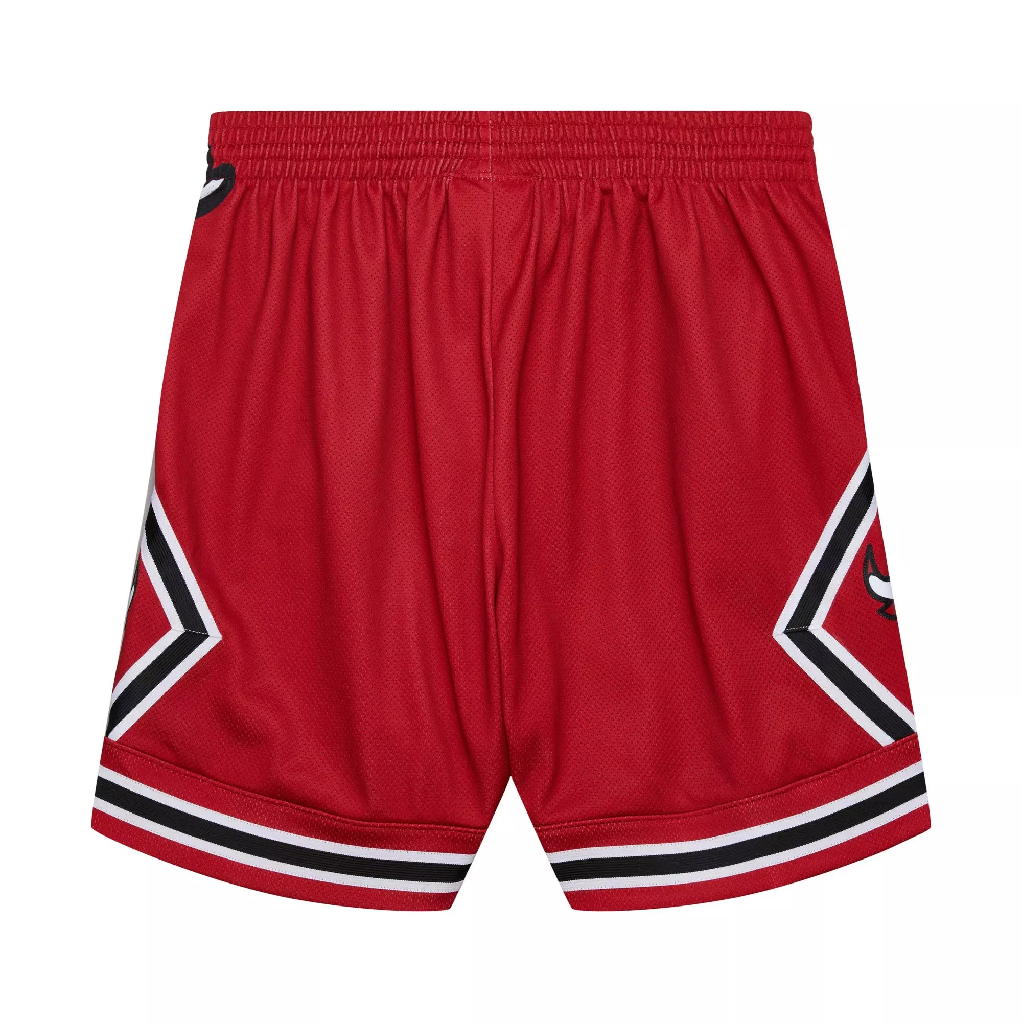 Mitchell & Ness Men's Chicago Bulls 7" Big Logo Shorts - RED