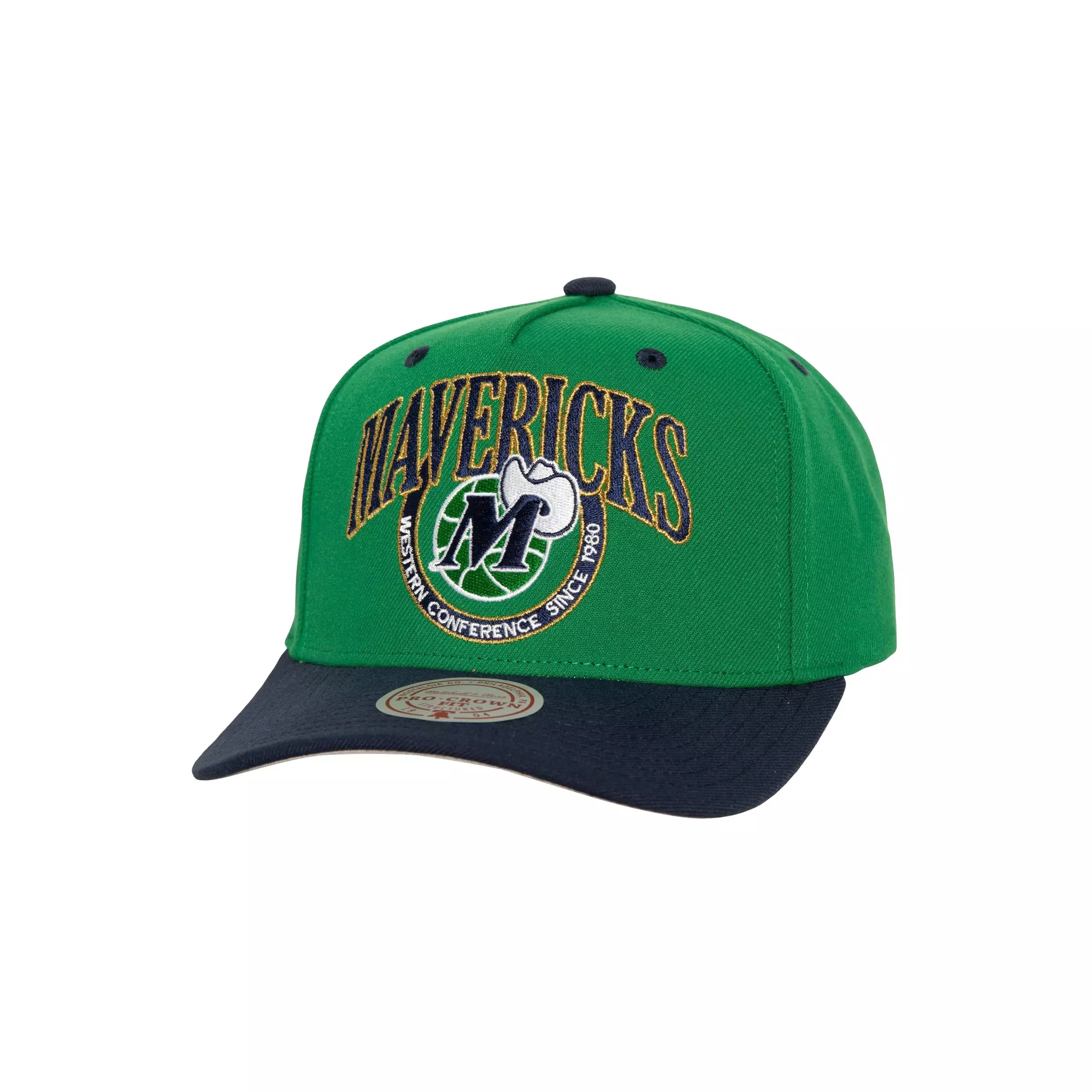 Mitchell & Ness Dallas Mavericks Crown Jewel Pro Snapback - GREEN