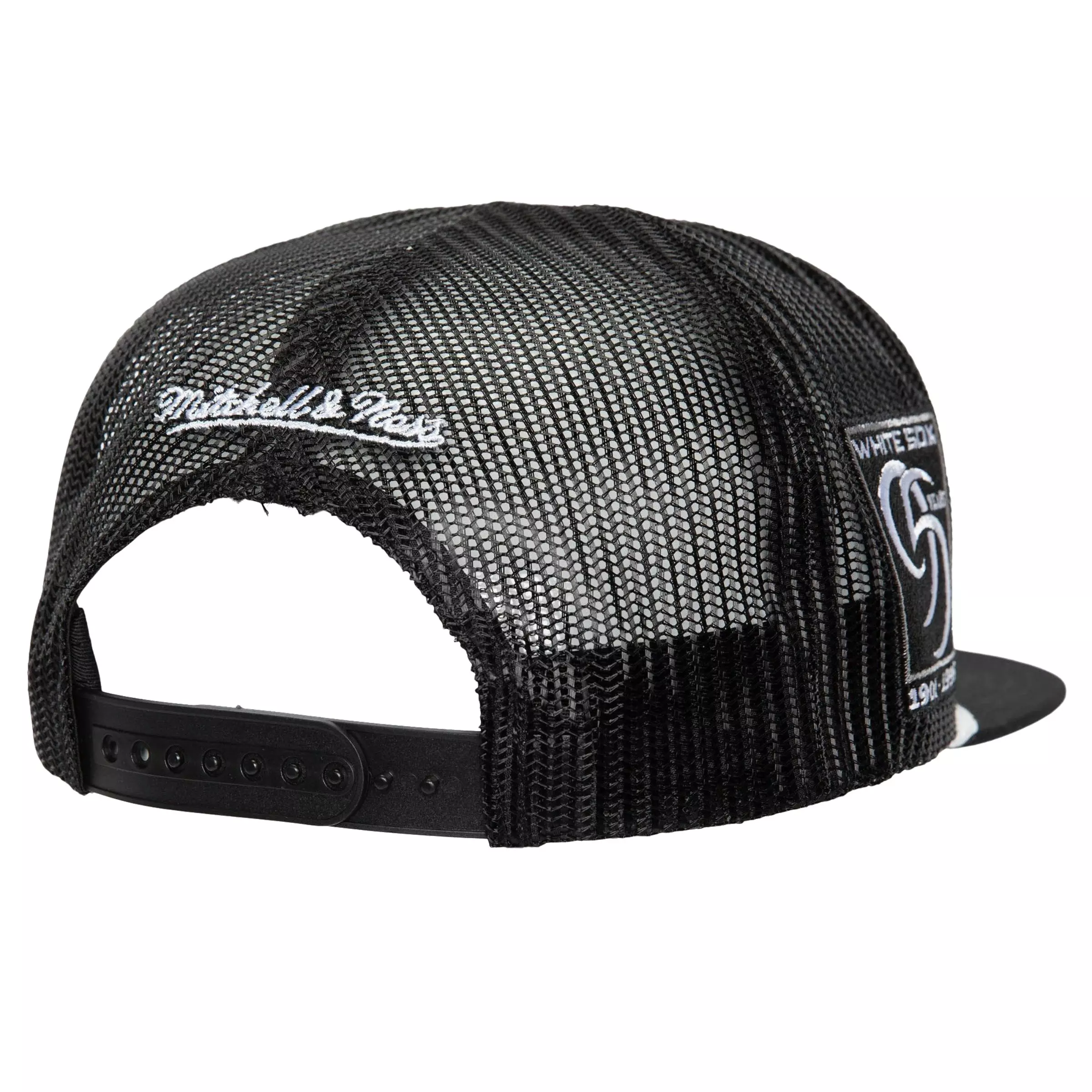 Mitchell & Ness Chicago White Sox Rope Trucker Snapback - BLACK