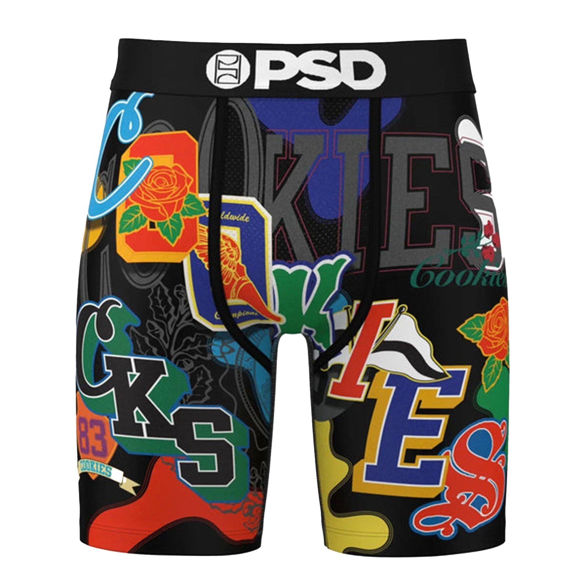PSD Men's Cookies Pack 12 "Team Name" Underwear - MULTI-COLOR Thumbnail View 1