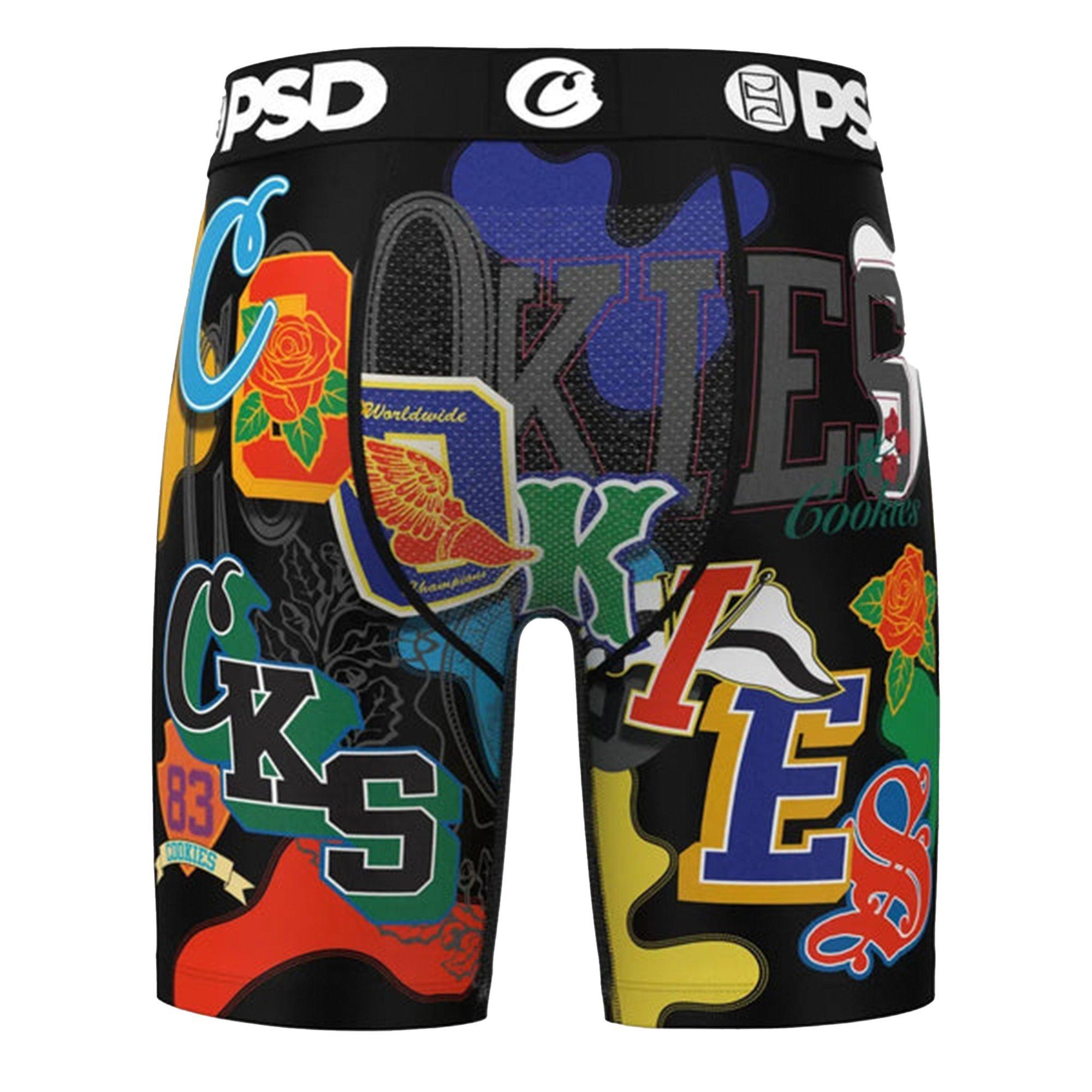 PSD Men's Cookies Pack 12 "Team Name" Underwear - MULTI-COLOR Thumbnail View 2