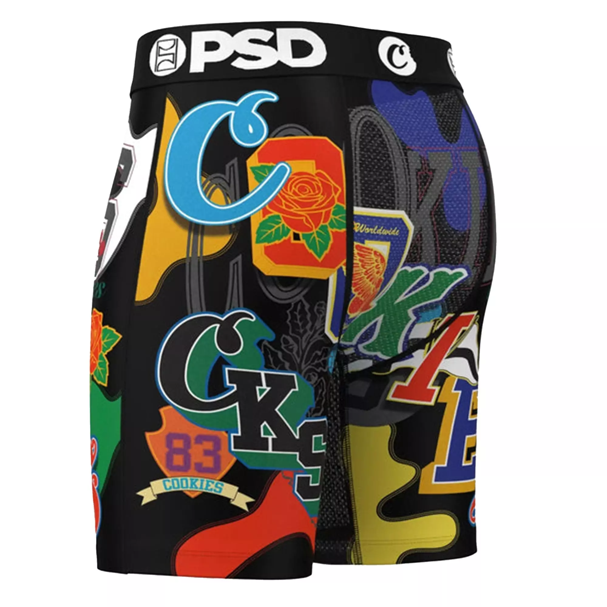 PSD Men's Cookies Pack 12 "Team Name" Underwear - MULTI-COLOR