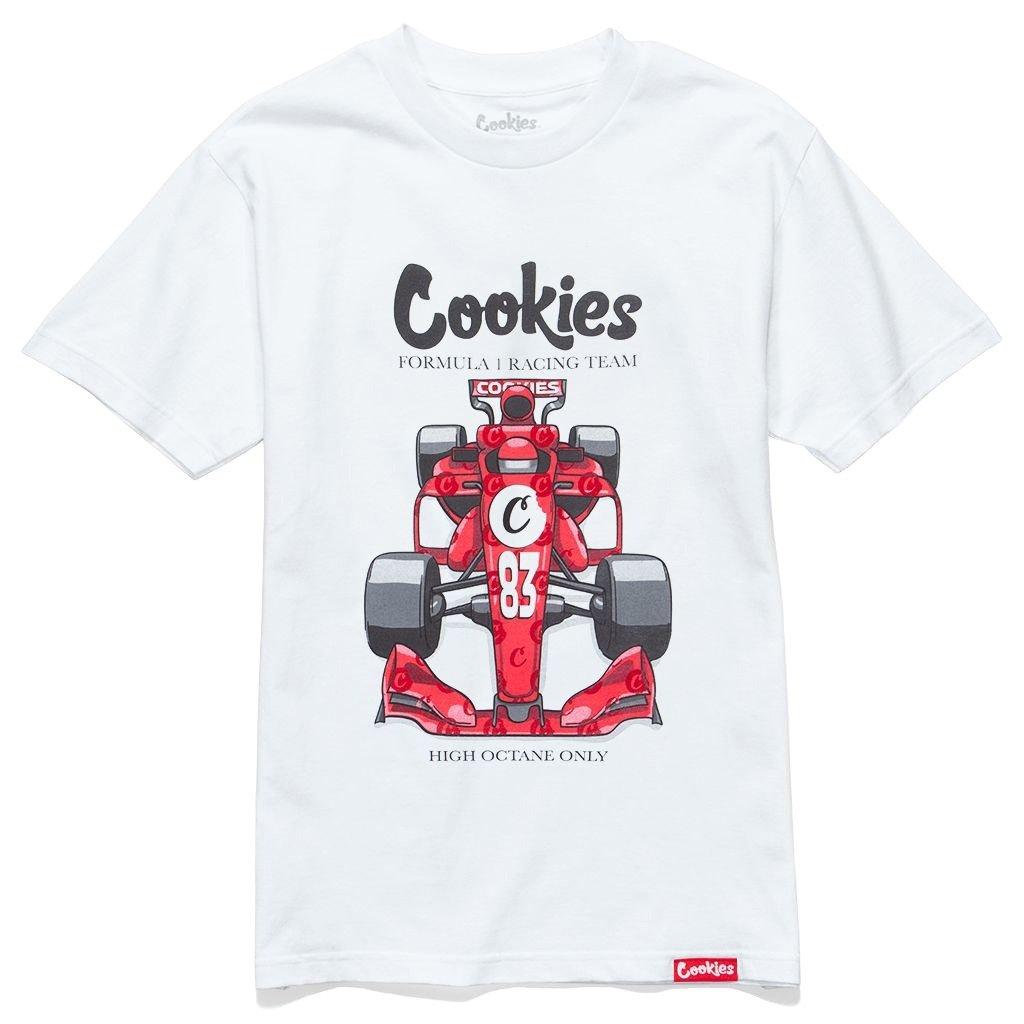 Cookies Men's Formula 1 Tee - White - WHITE