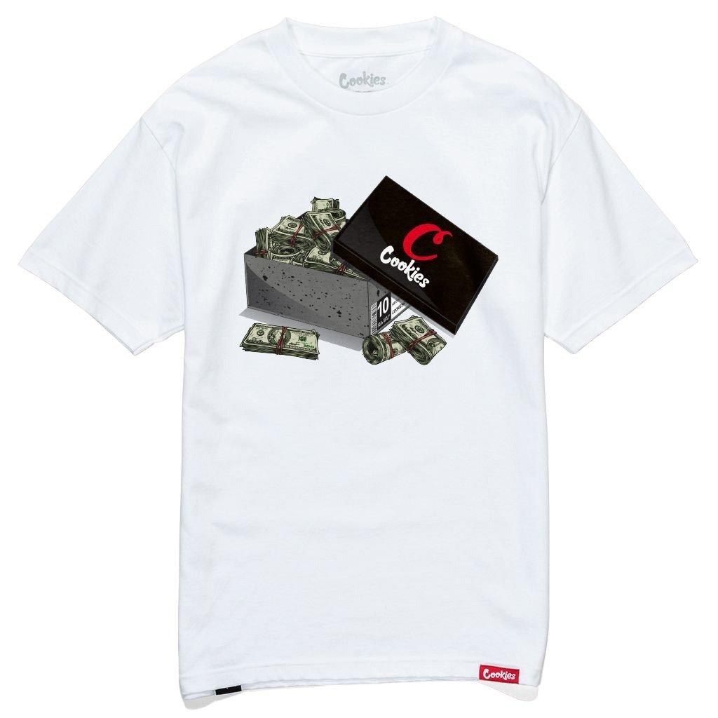 Cookies Men's Shoebox Money Tee - White - WHITE