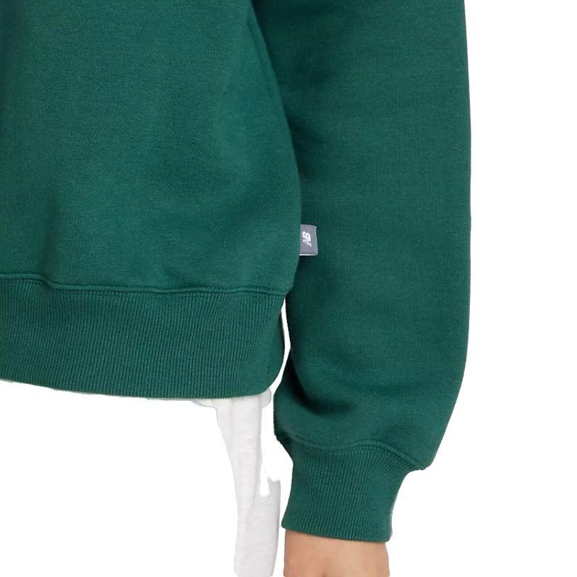 New Balance Women's Graphic Fleece Crew Sweatshirt - Green