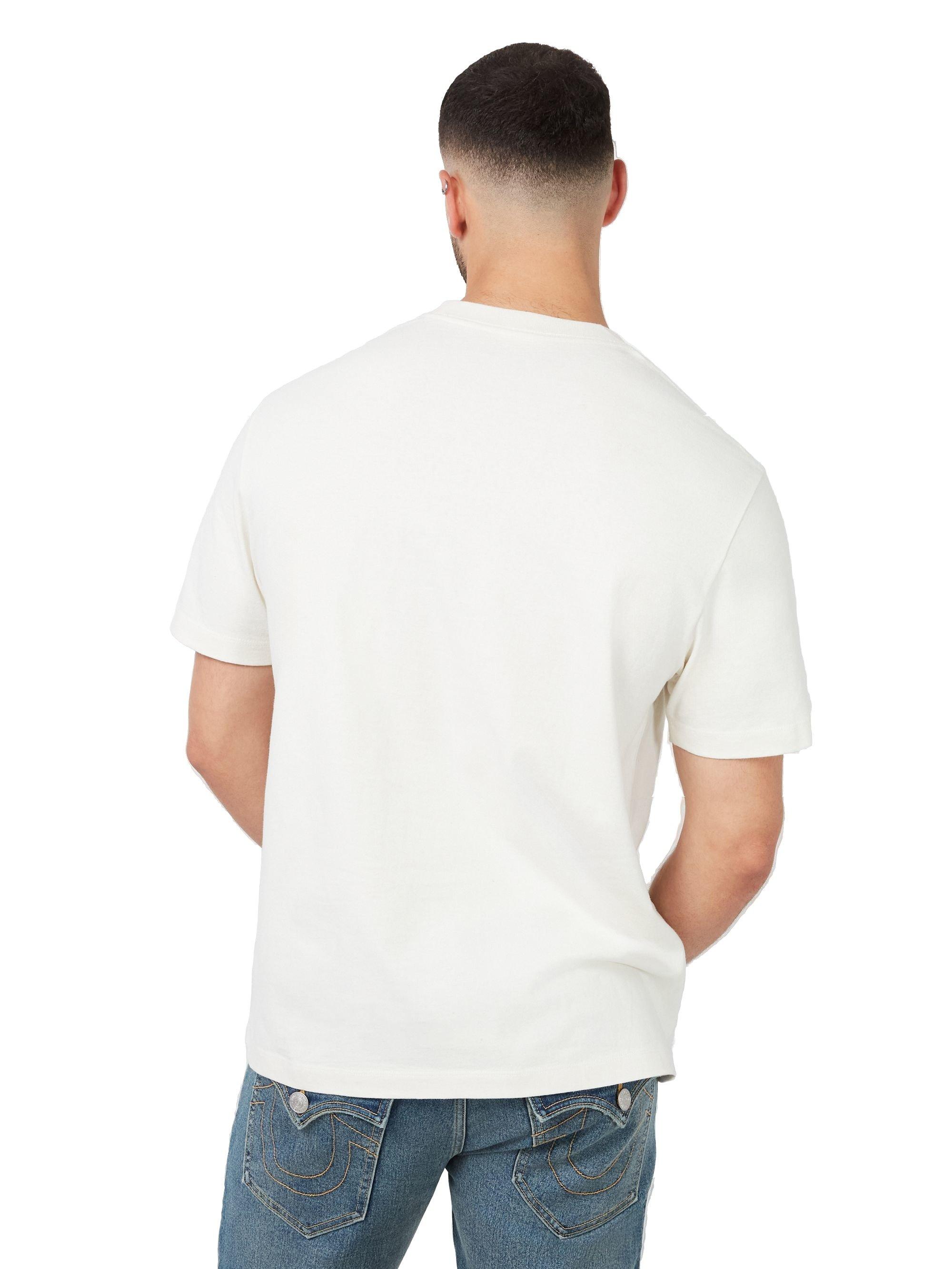 True Religion Multi Graphic Men's White Tee