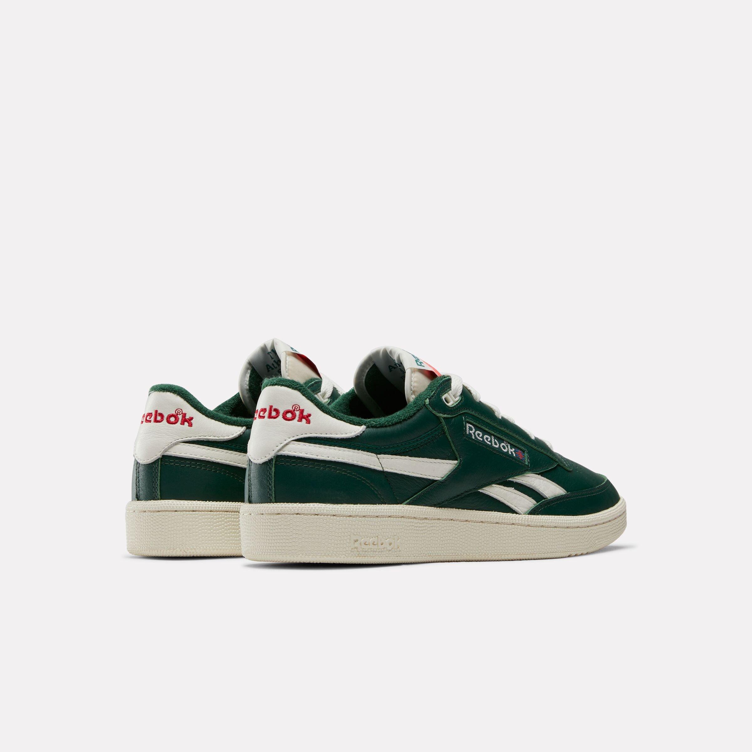 Reebok Club C Revenge Vintage Dark Green White Men s Shoe Hibbett