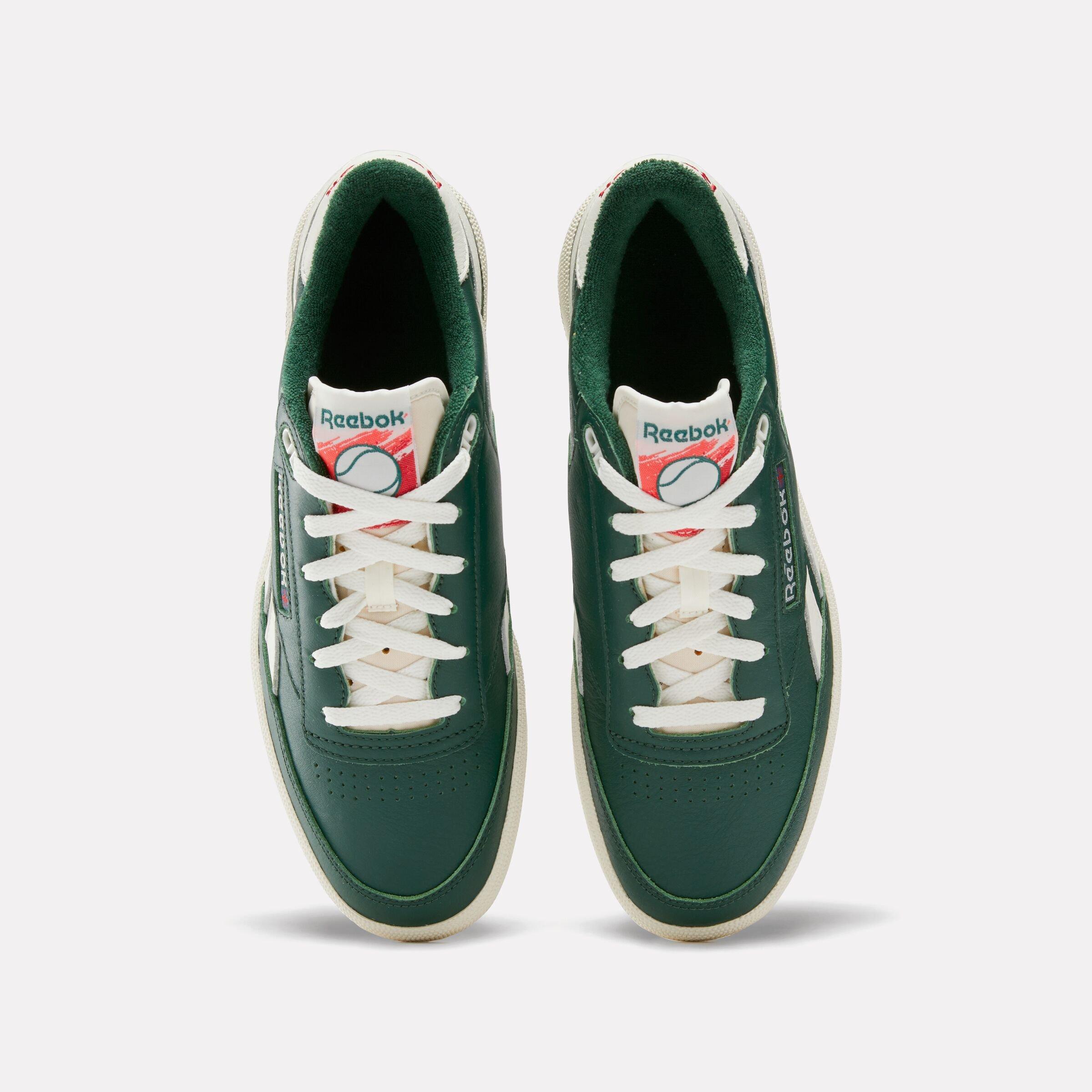 Reebok Club C Revenge Vintage "Dark Green/White" Men's Shoe - DARK GREEN/WHITE Thumbnail View 5
