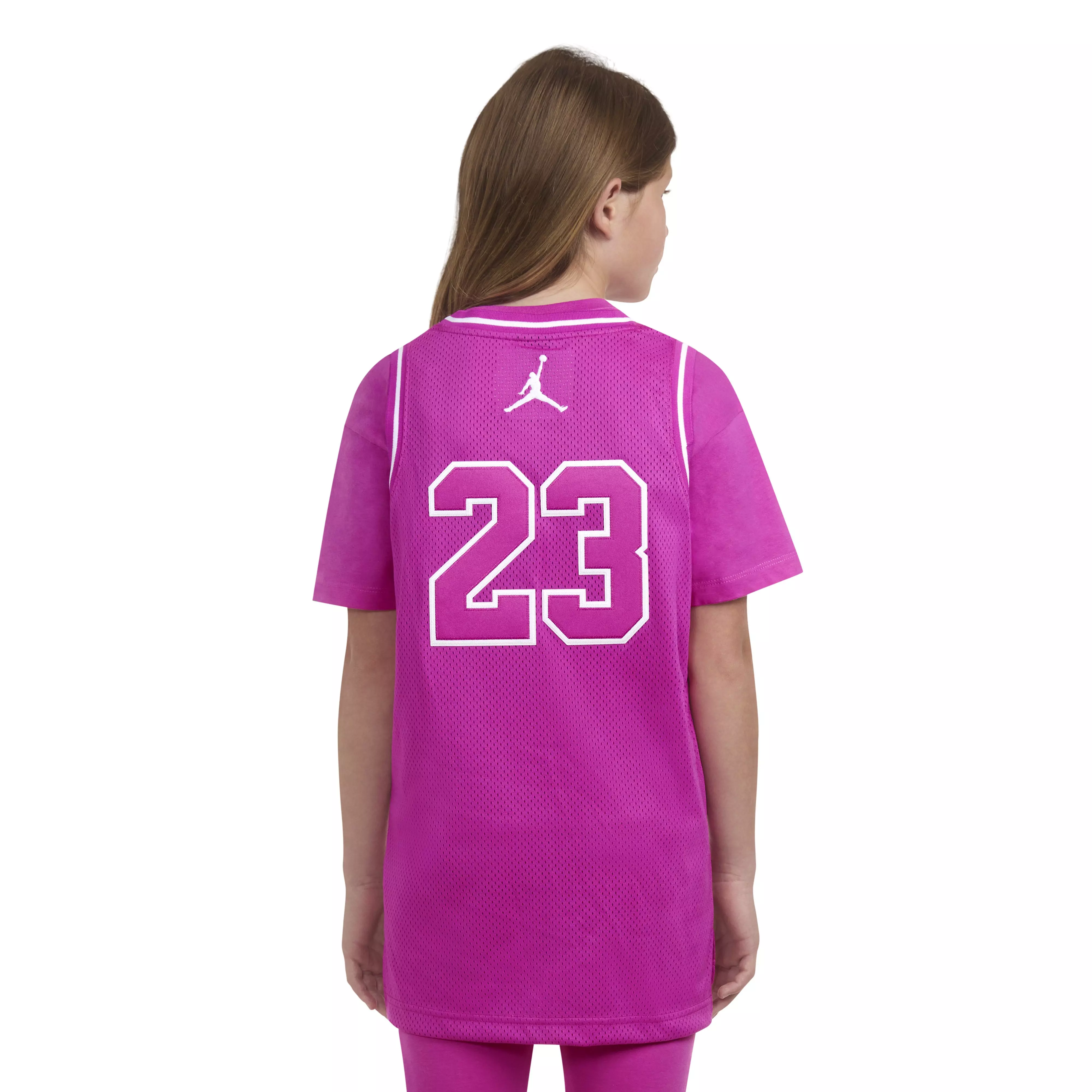 Jordan Big Girls' 23 Jersey - Pink - PINK
