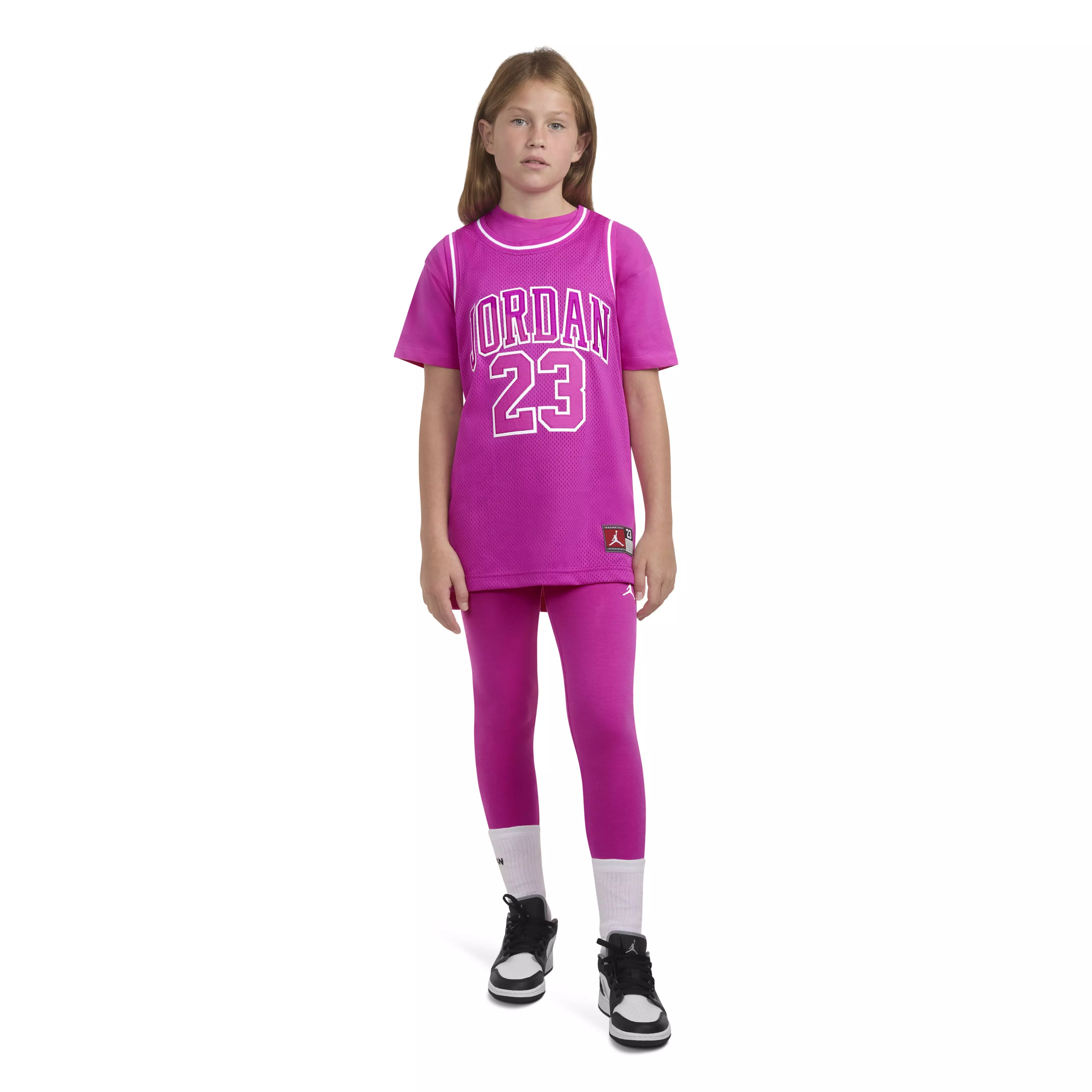 Jordan Big Girls' 23 Jersey - Pink - PINK