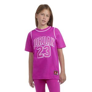 Jordan Big Girls' 23 Jersey - Pink