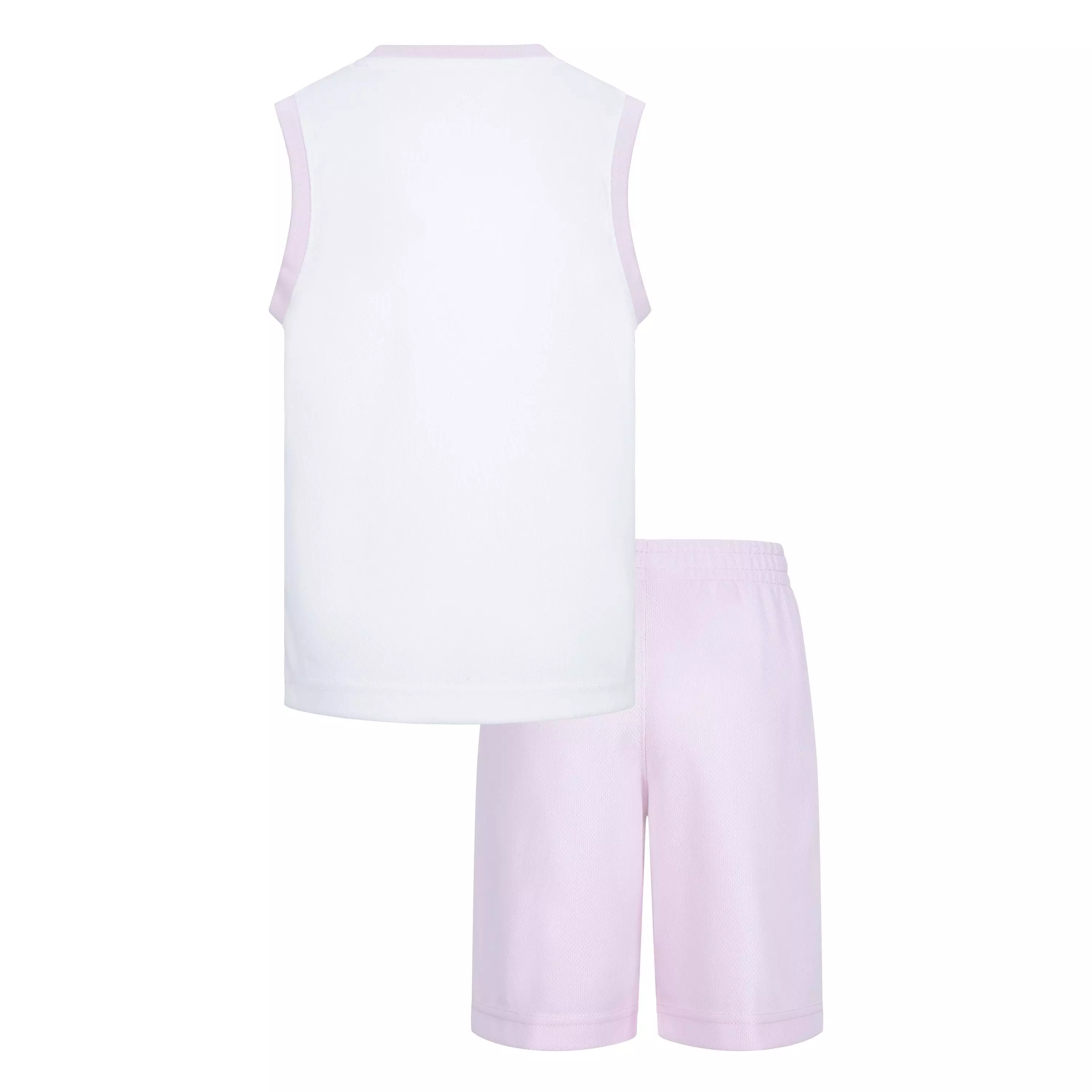Jordan Little Girls' 23 Jersey Set - Pink - PINK/WHITE