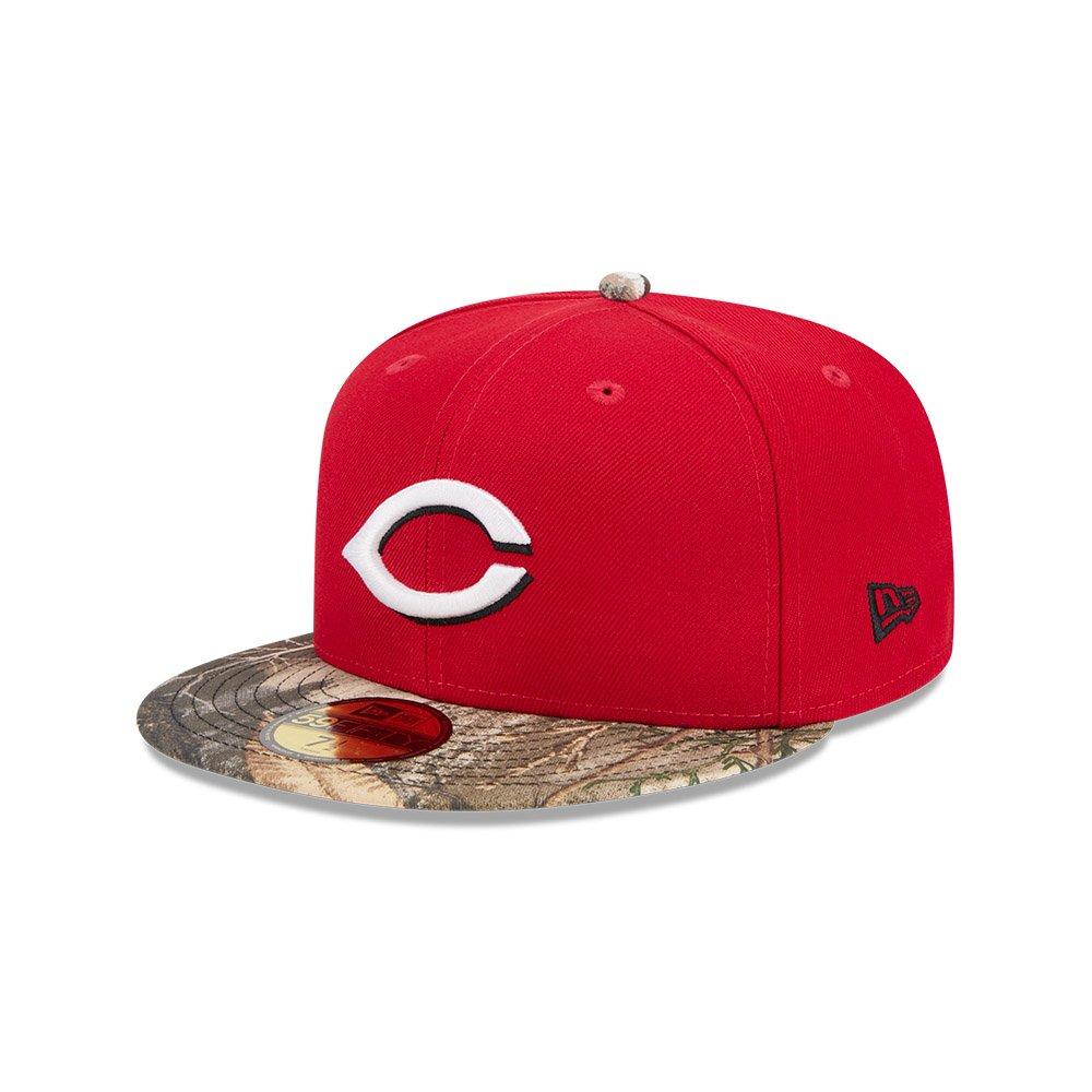 New Era Cincinnati Reds 59FIFTY Real Camo Fitted Hat Hibbett