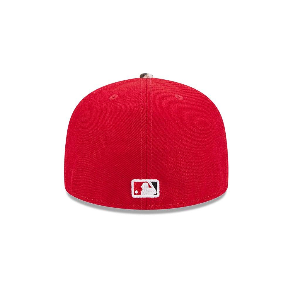 New Era Cincinnati Reds 59FIFTY Real Camo Fitted Hat - MULTI-COLOR Thumbnail View 7