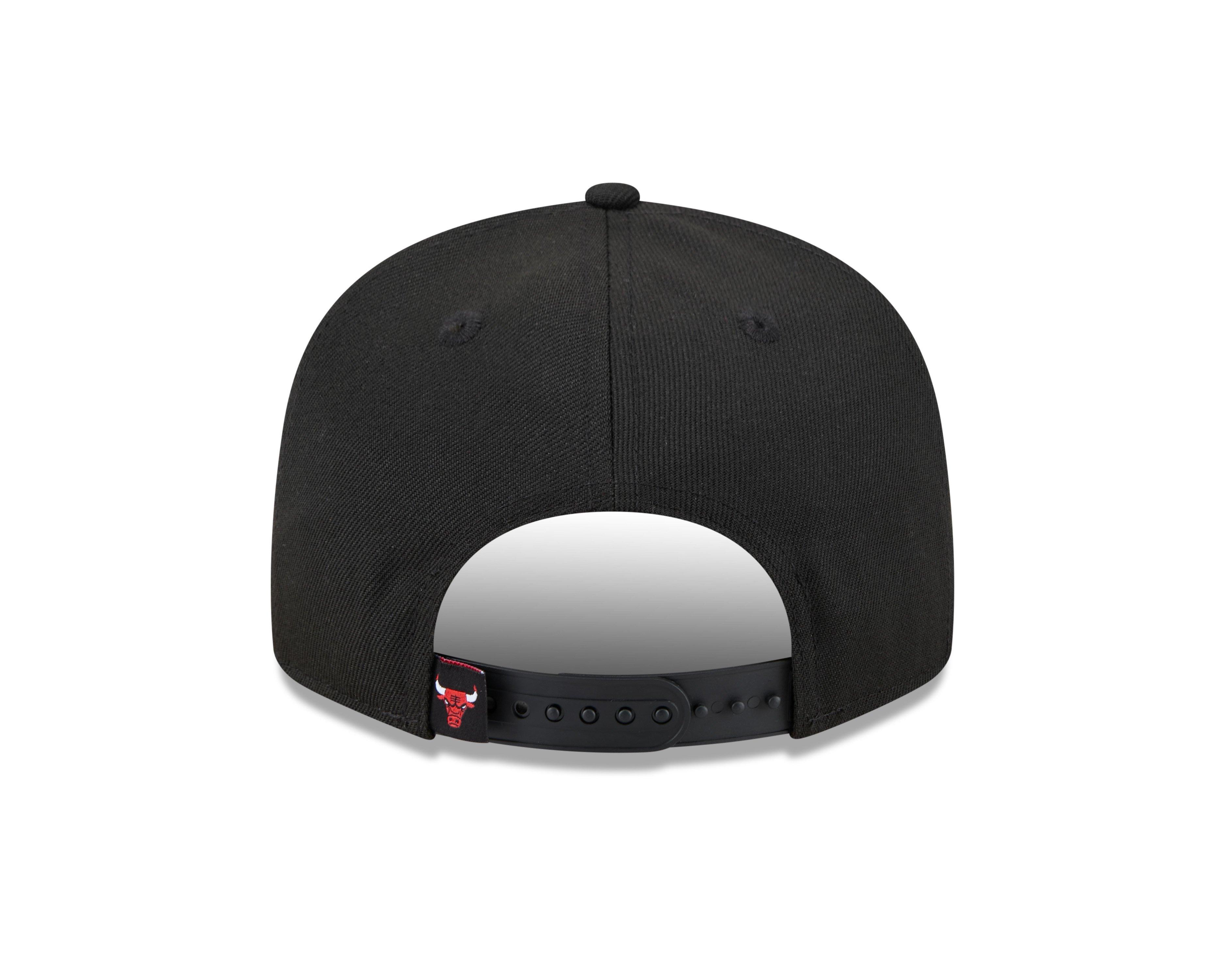 Men's New Era Chicago Bulls 9FIFTY Splatter Snapback-Black/Red