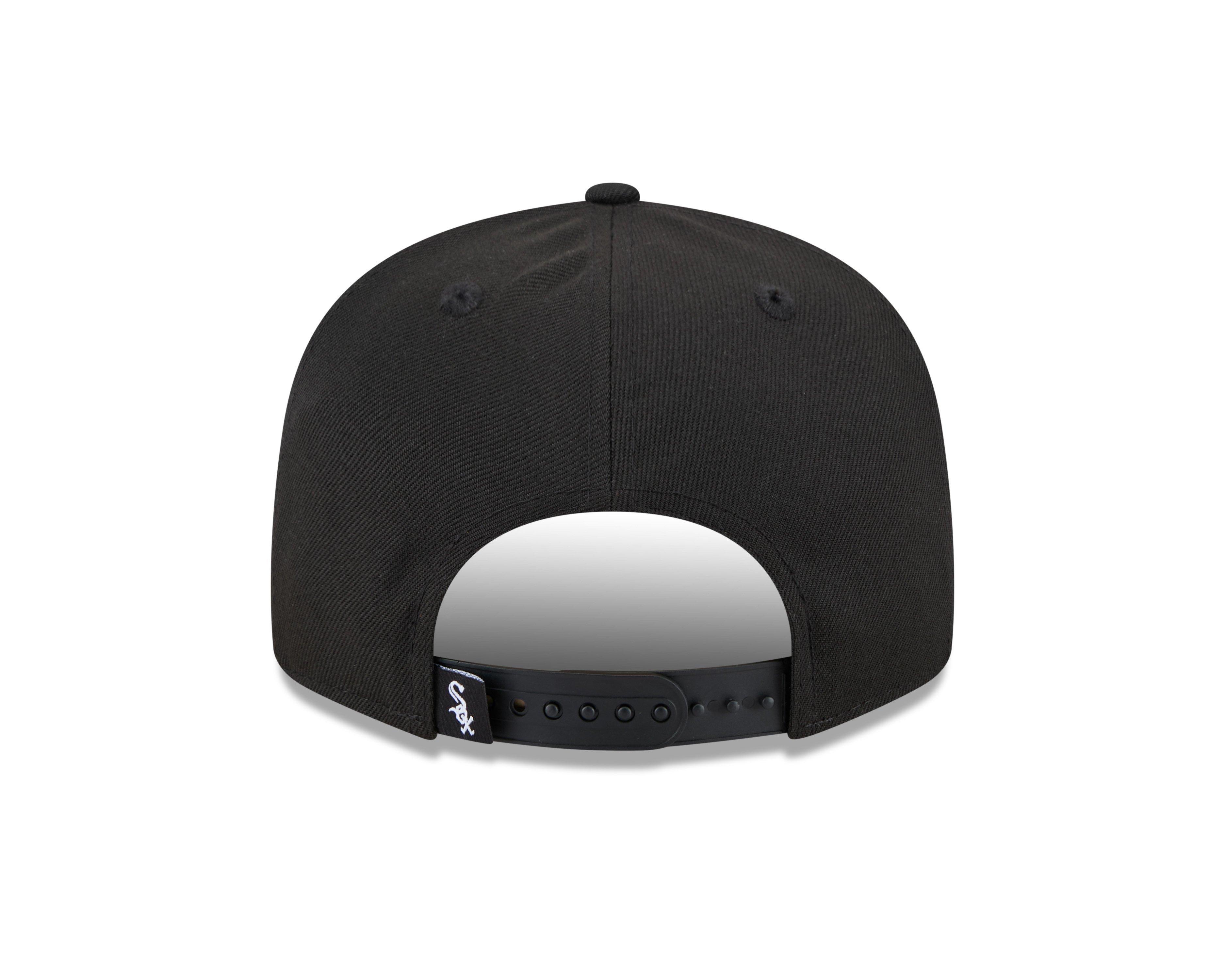 Men's New Era Chicago White Sox 9FIFTY Splatter Snapback-Black/Silver