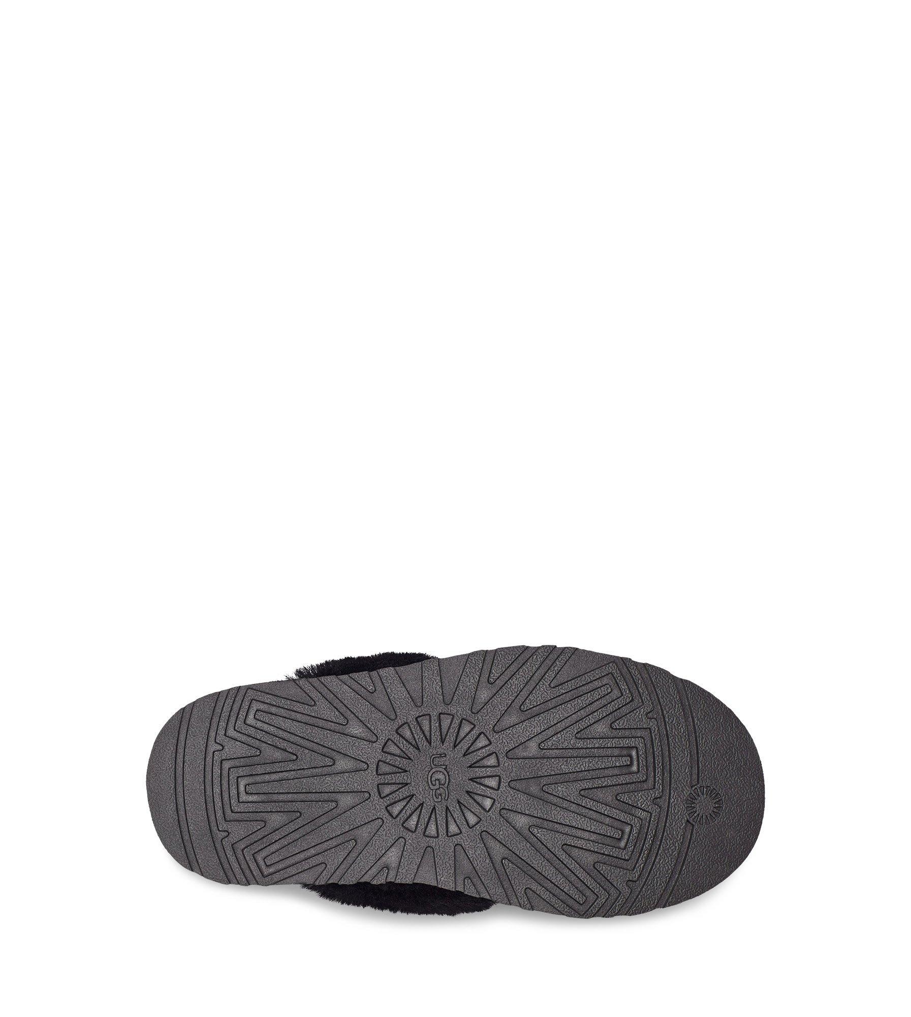 UGG Funkette "Black" Women's Slipper - BLACK Thumbnail View 3