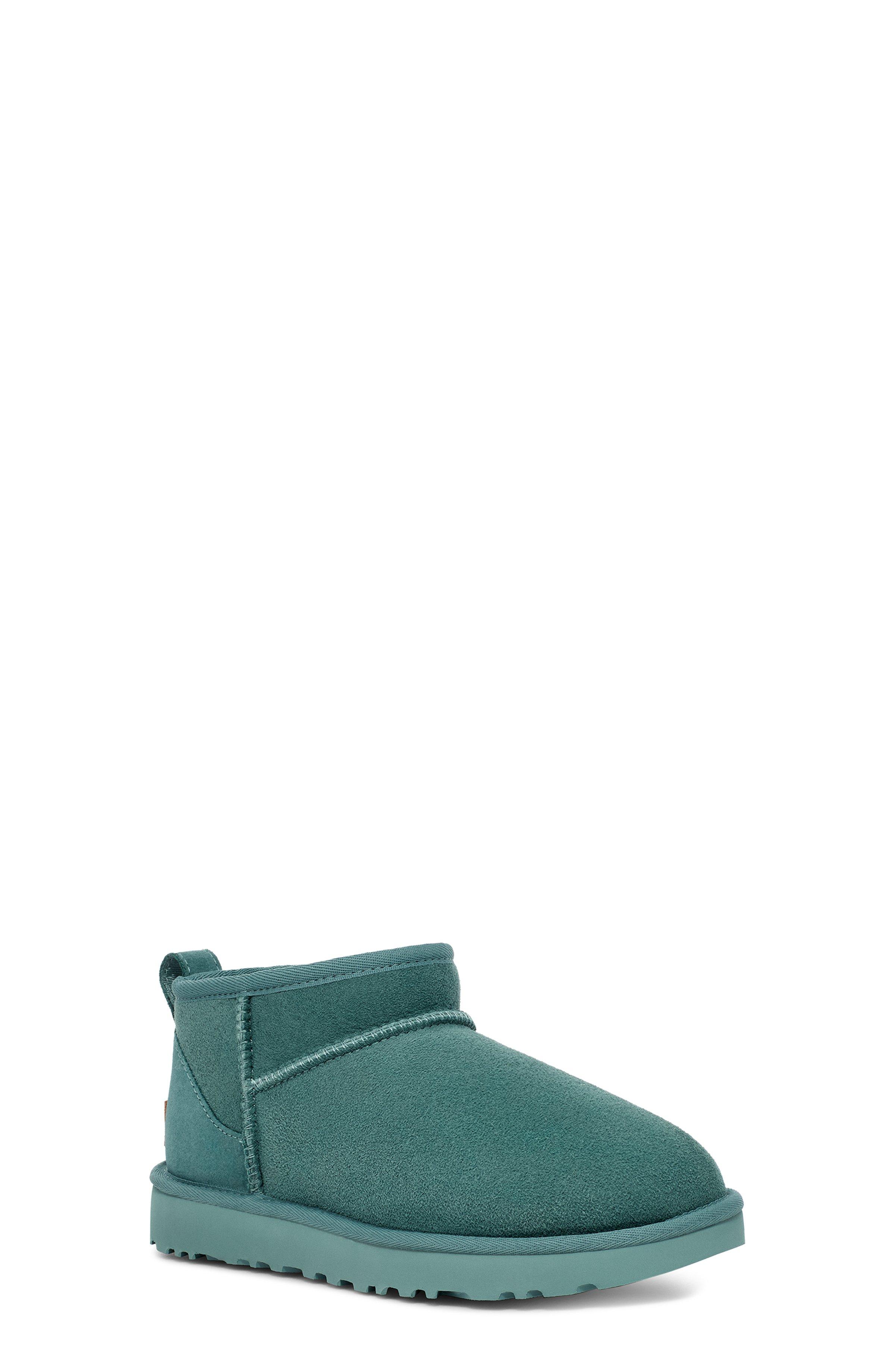 UGG Classic Ultra Mini "Deep Ice" Women's Boot - TEAL Thumbnail View 4