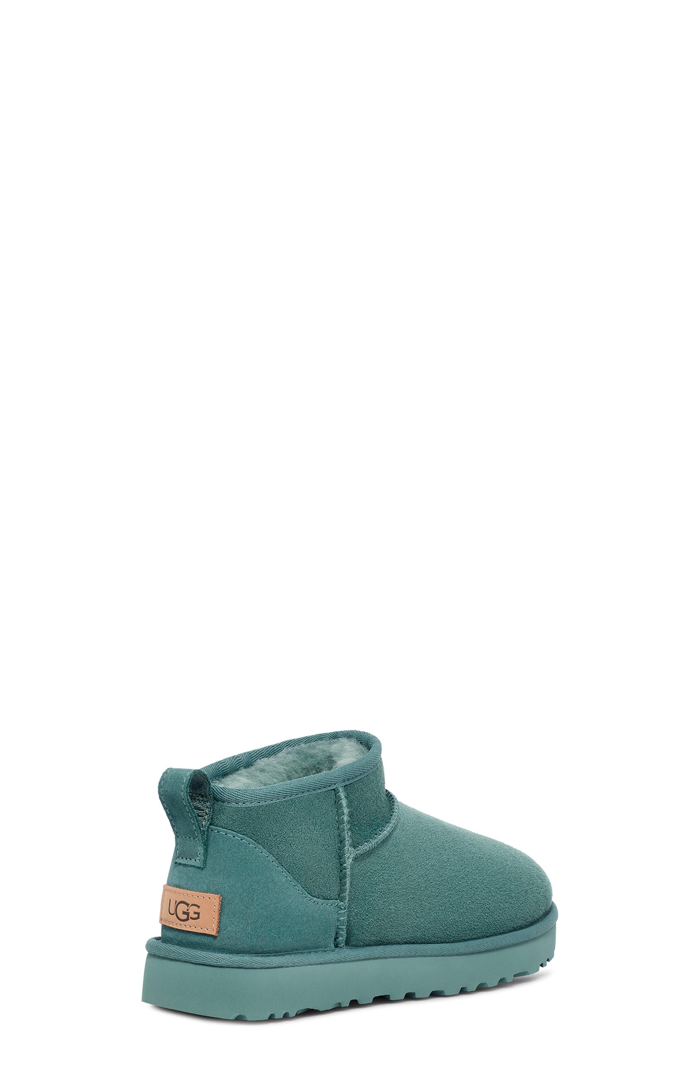 UGG Classic Ultra Mini "Deep Ice" Women's Boot - TEAL Thumbnail View 5