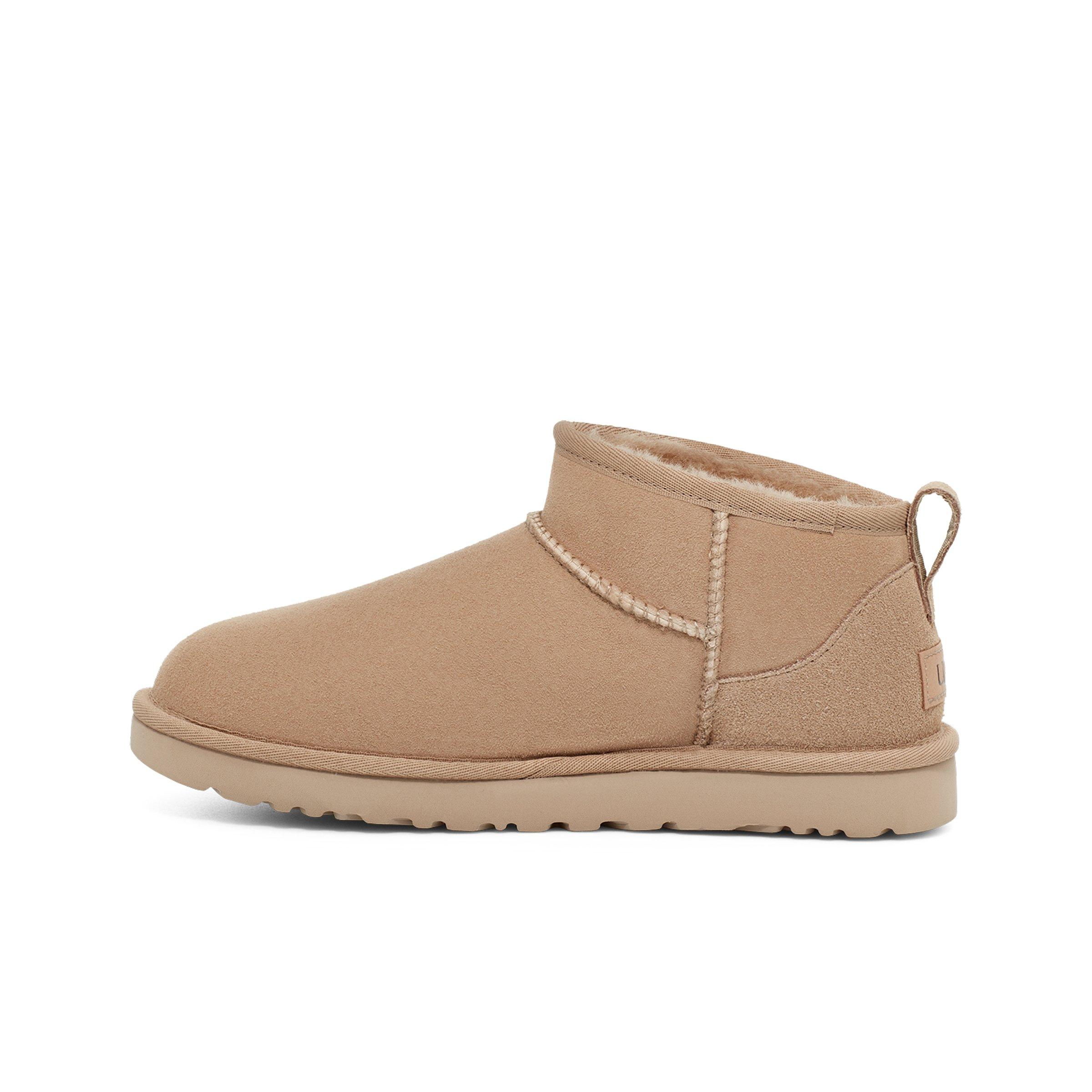 UGG Classic Ultra Mini "Sand Beige" Women's Boot - TAN Thumbnail View 2