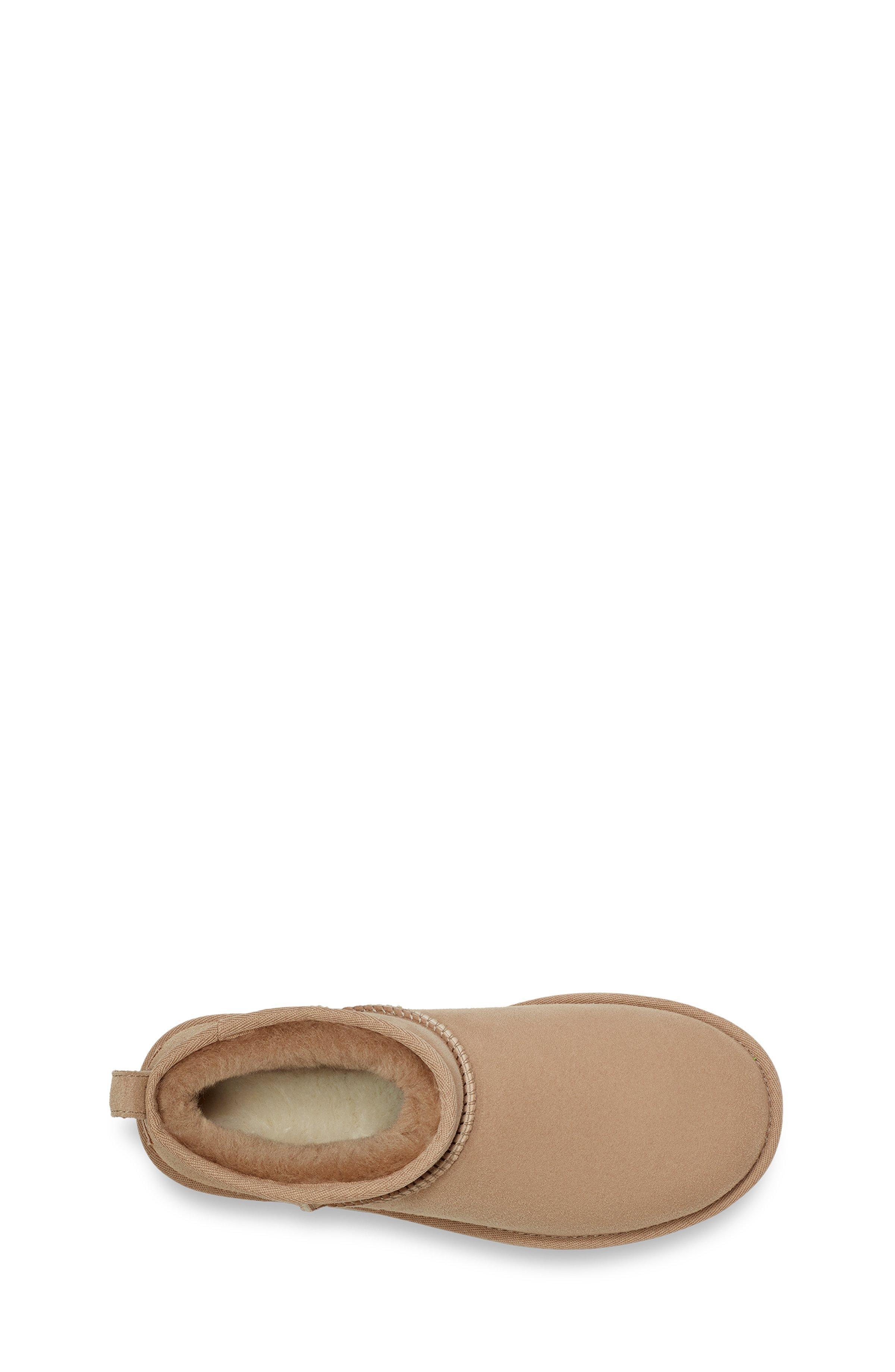 UGG Classic Ultra Mini "Sand Beige" Women's Boot - TAN Thumbnail View 4