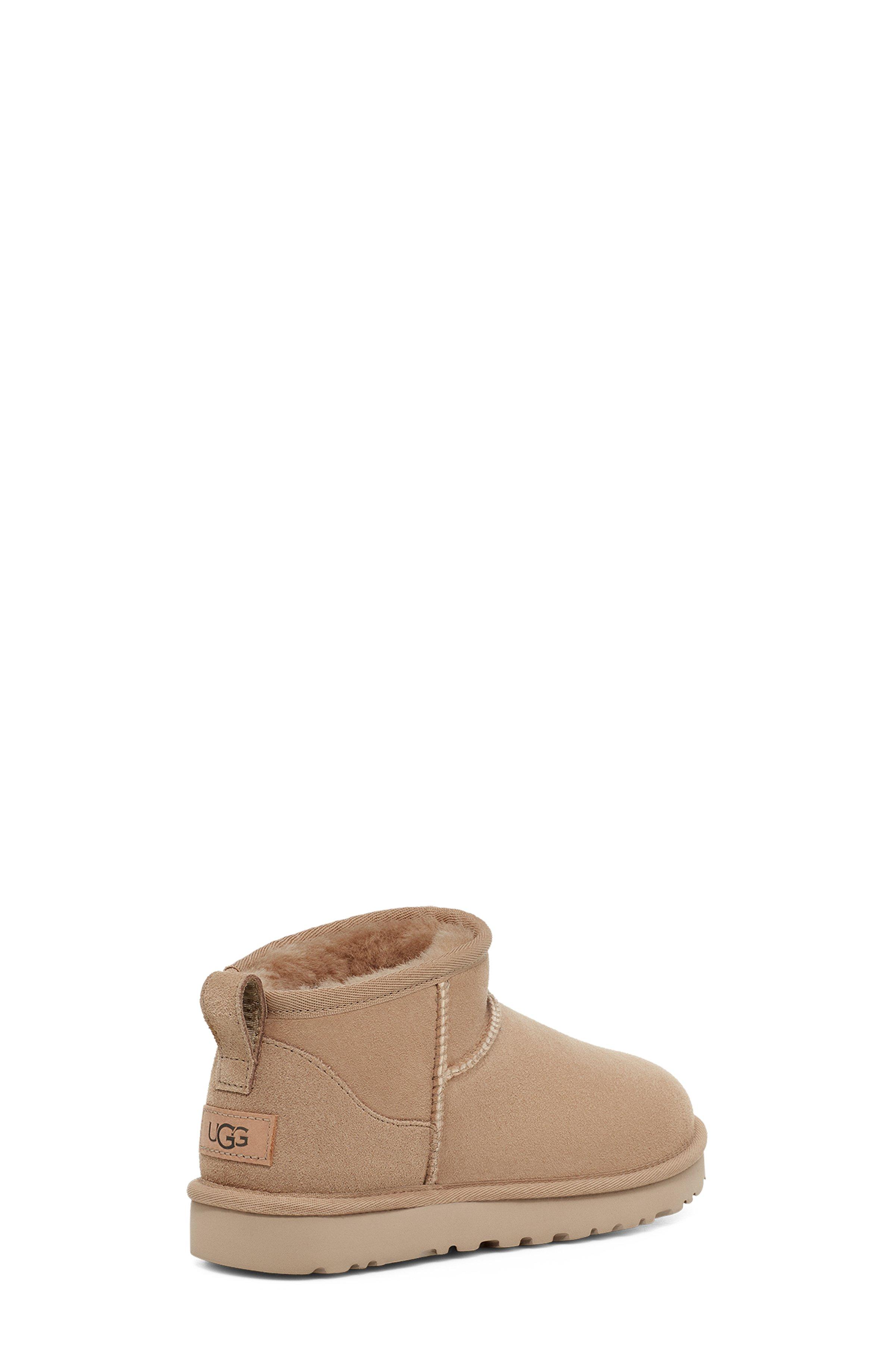 UGG Classic Ultra Mini "Sand Beige" Women's Boot - TAN Thumbnail View 5