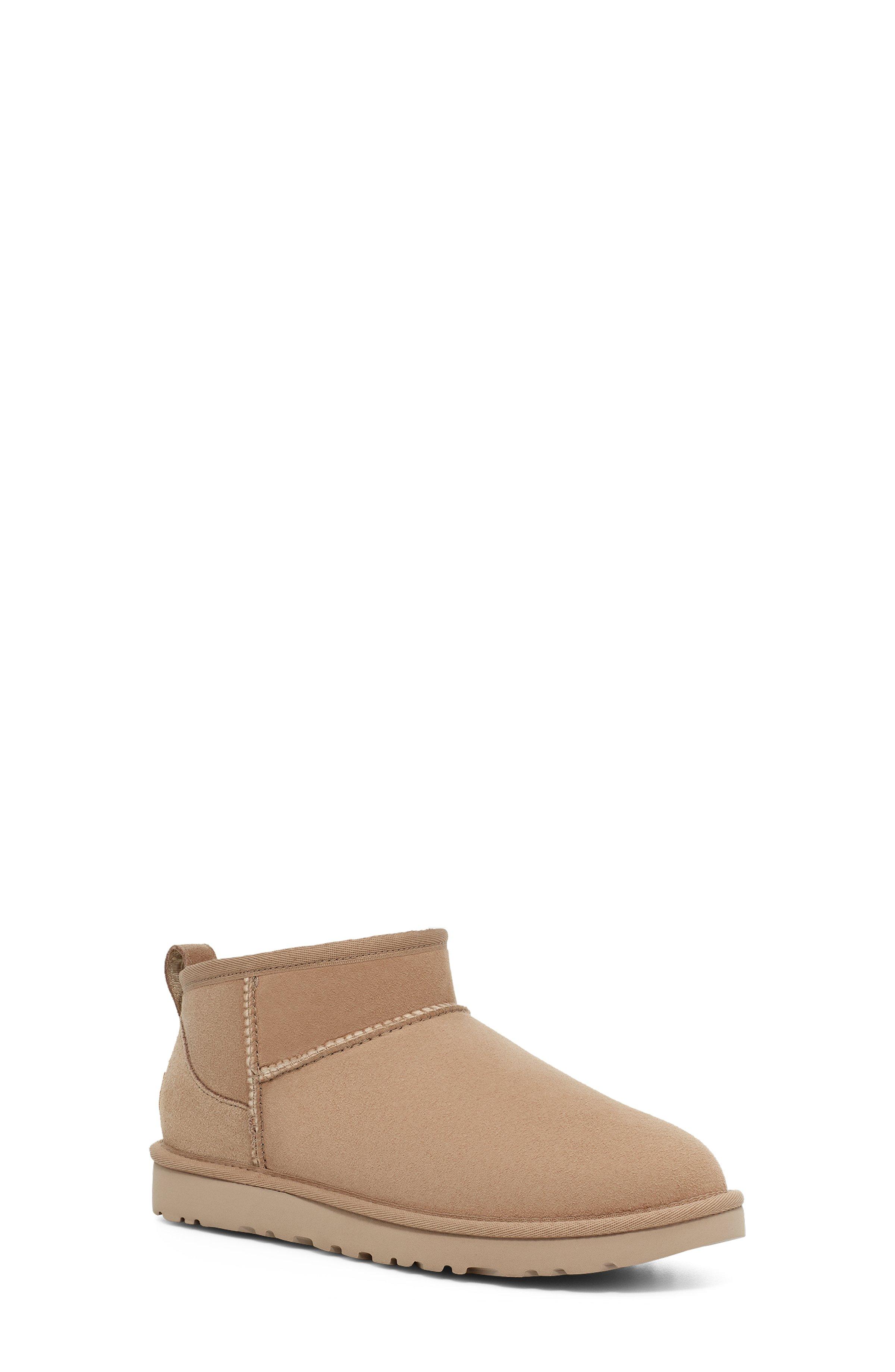 UGG Classic Ultra Mini "Sand Beige" Women's Boot - TAN Thumbnail View 6
