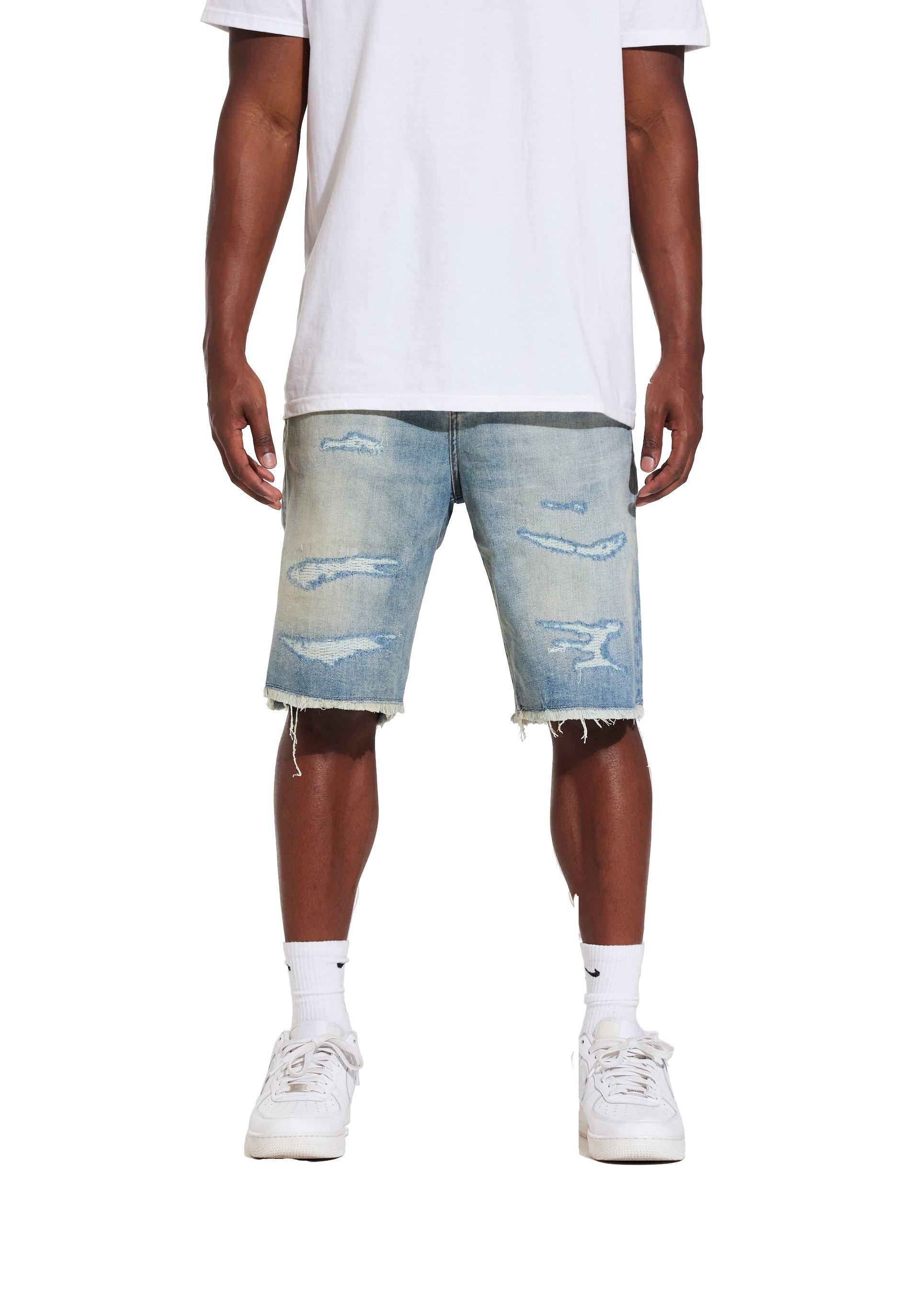 Crysp Denim Atlantic Men's Stone Blue Shorts