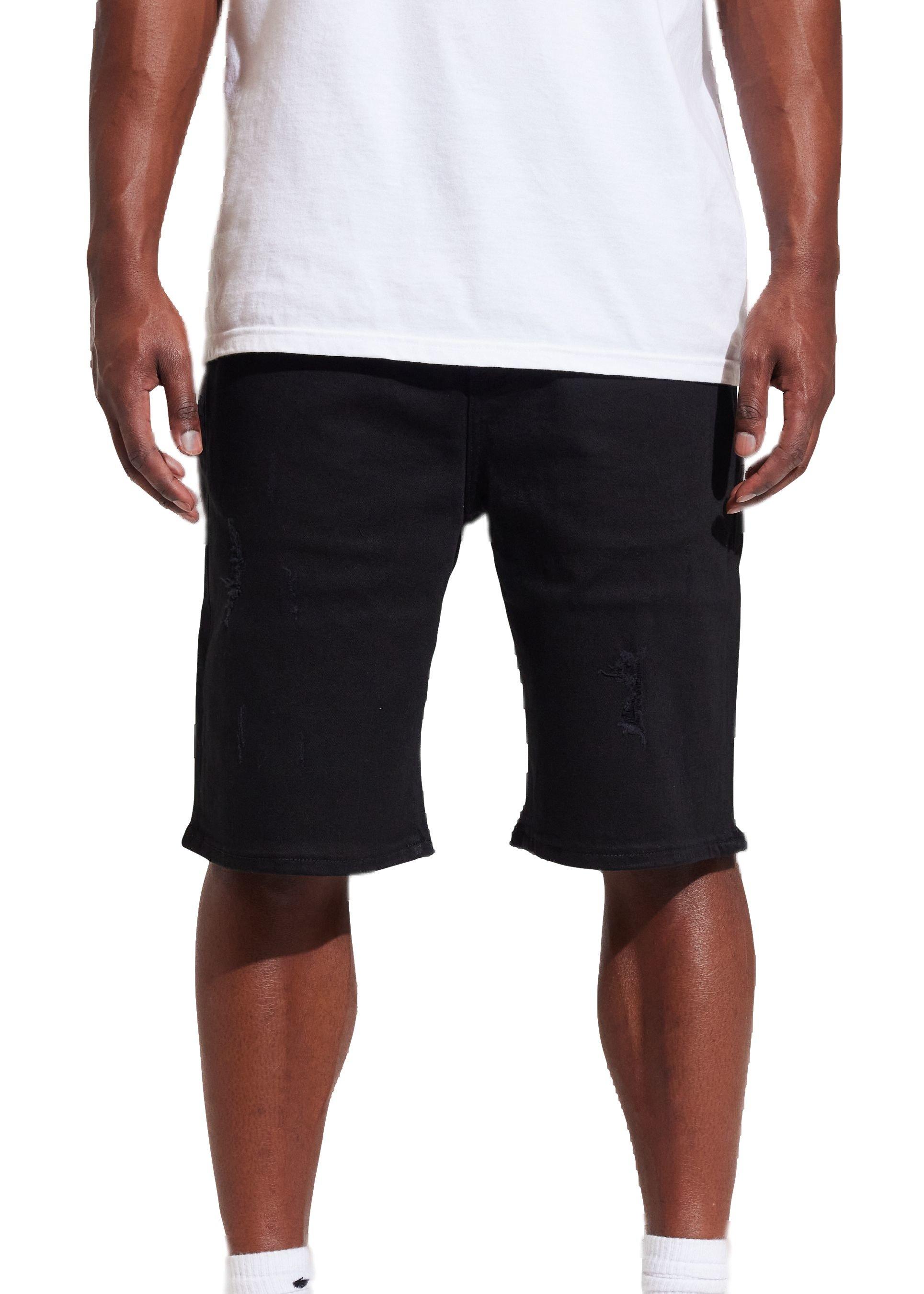 Crysp Denim Atlantic Men's Black Shorts