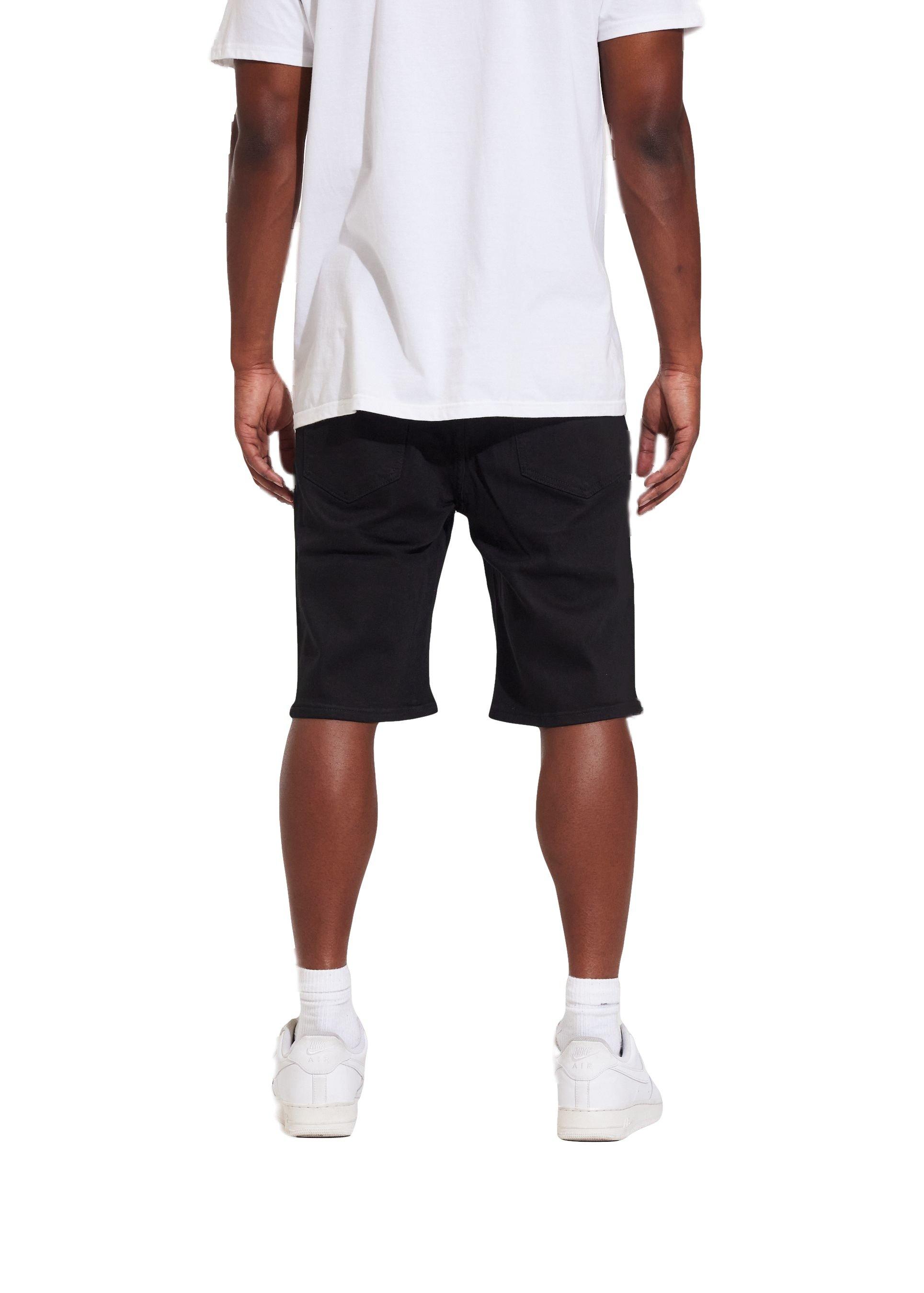 Crysp Denim Atlantic Men's Black Shorts