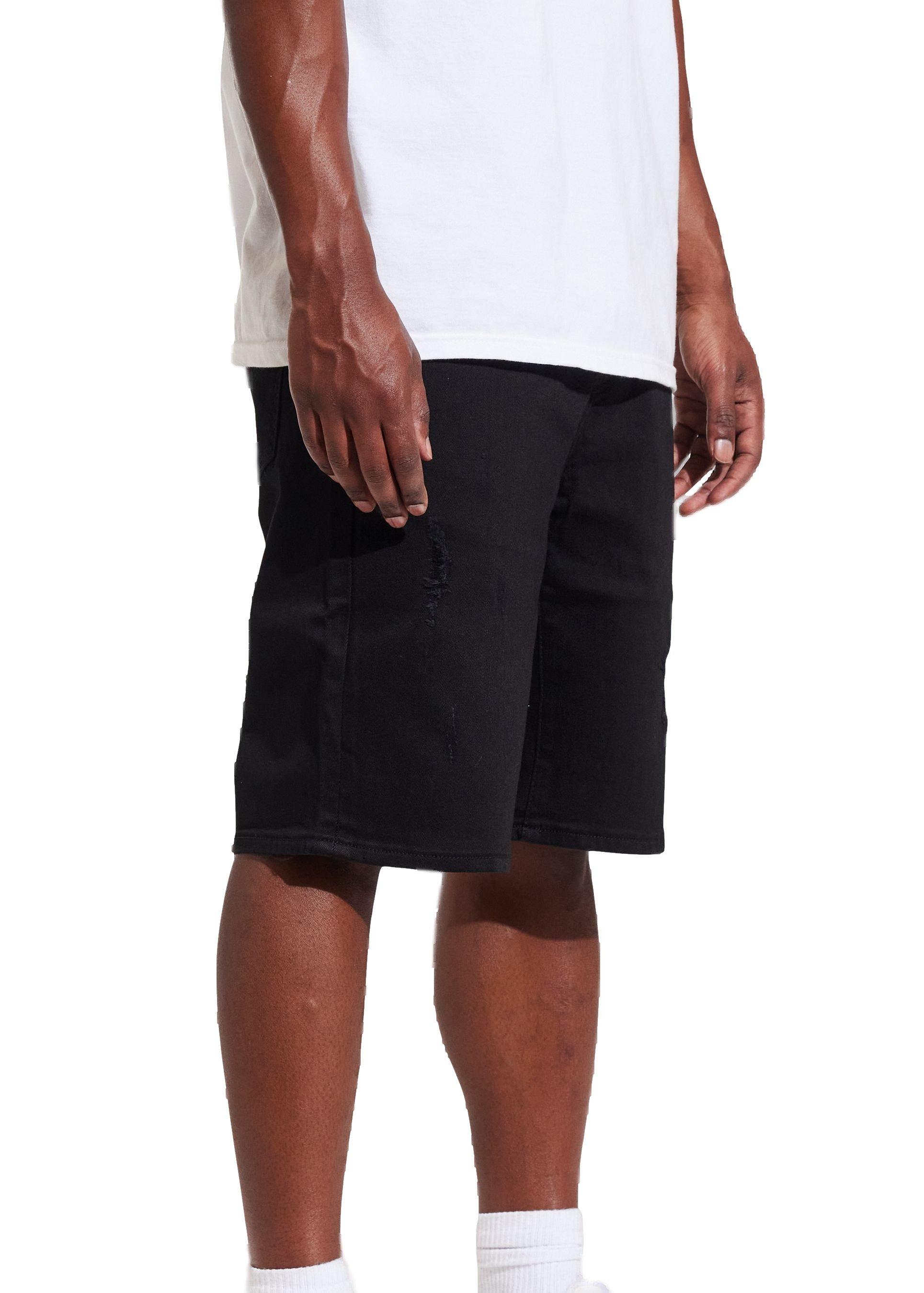 Crysp Denim Atlantic Men's Black Shorts