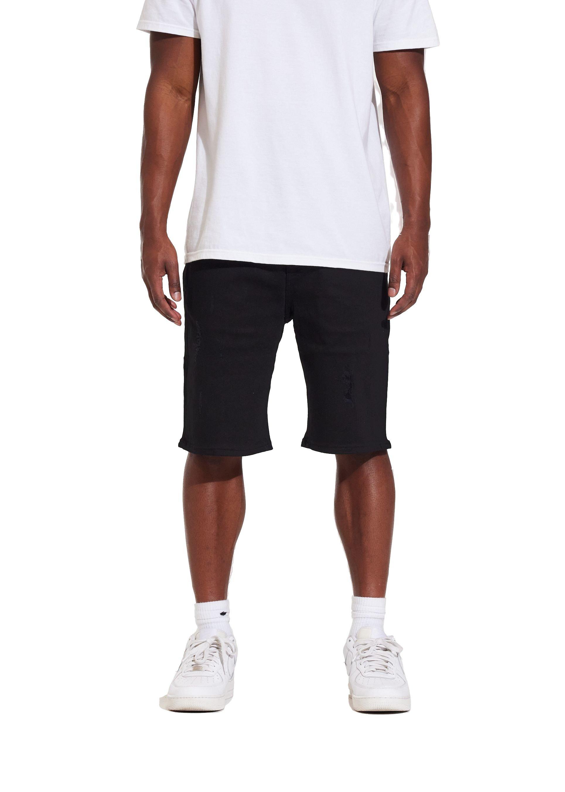 Crysp Denim Atlantic Men's Black Shorts