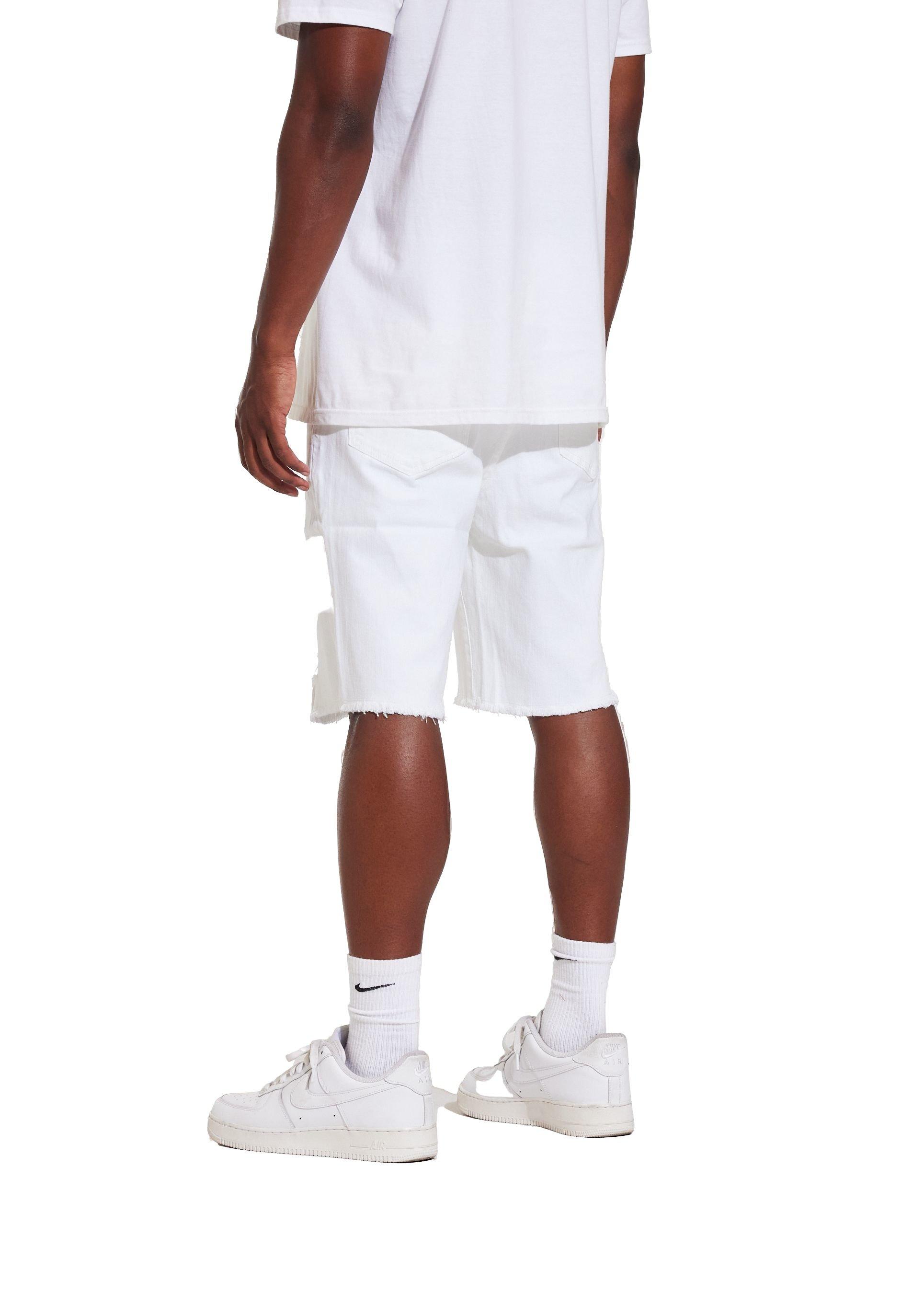 Crysp Denim Atlantic Men's White Shorts