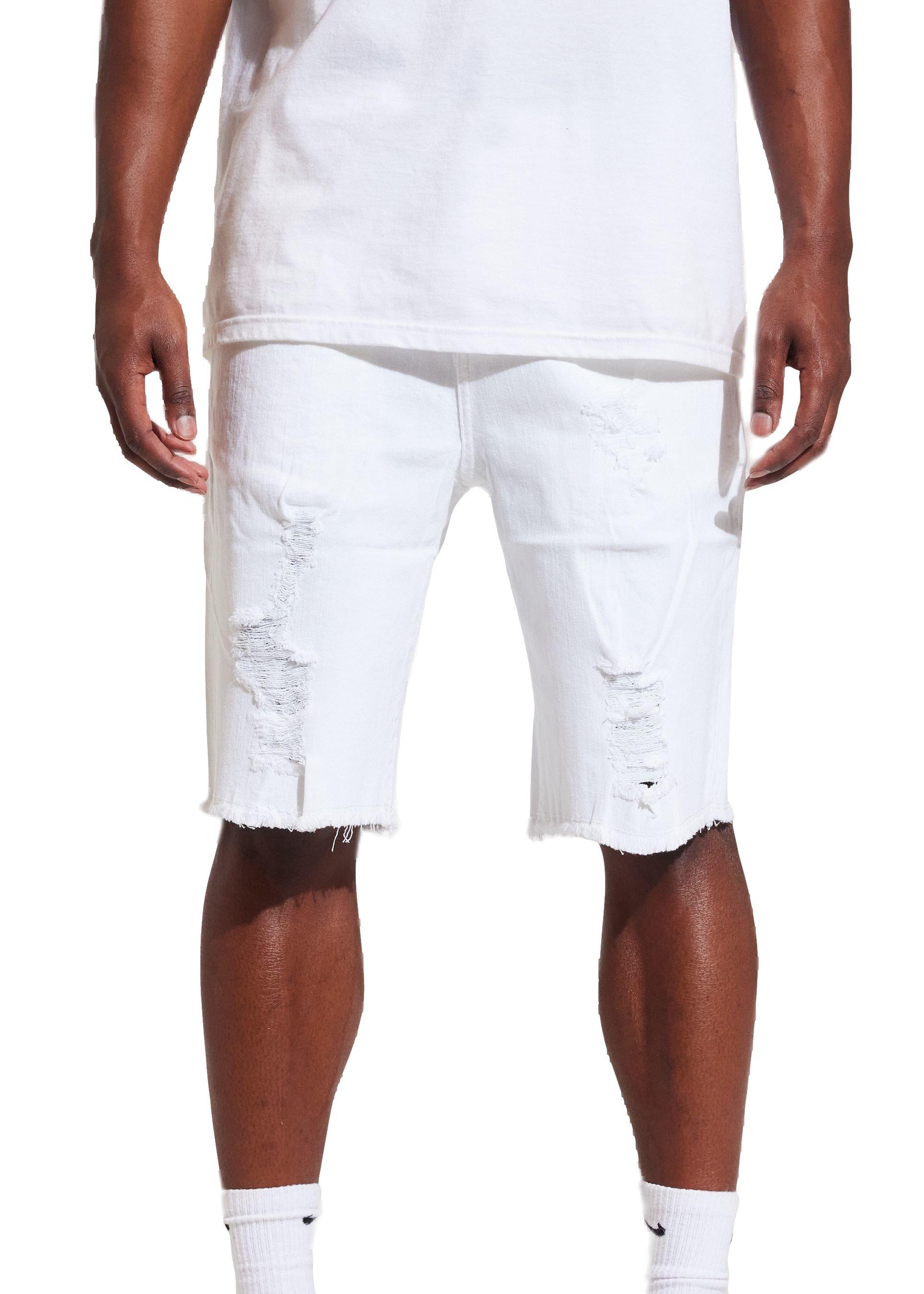 Crysp Denim Atlantic Men's White Shorts