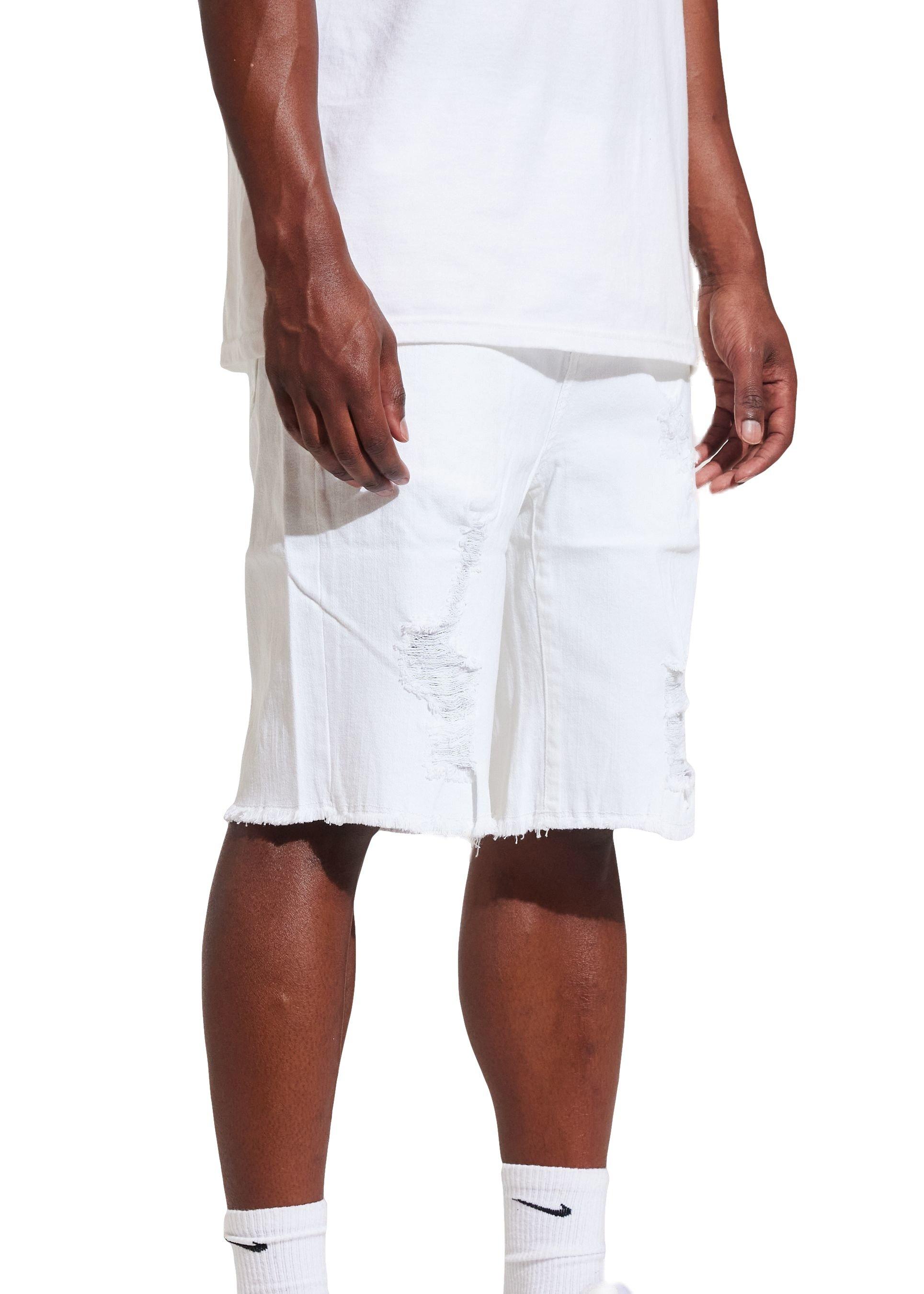 Crysp Denim Atlantic Men's White Shorts