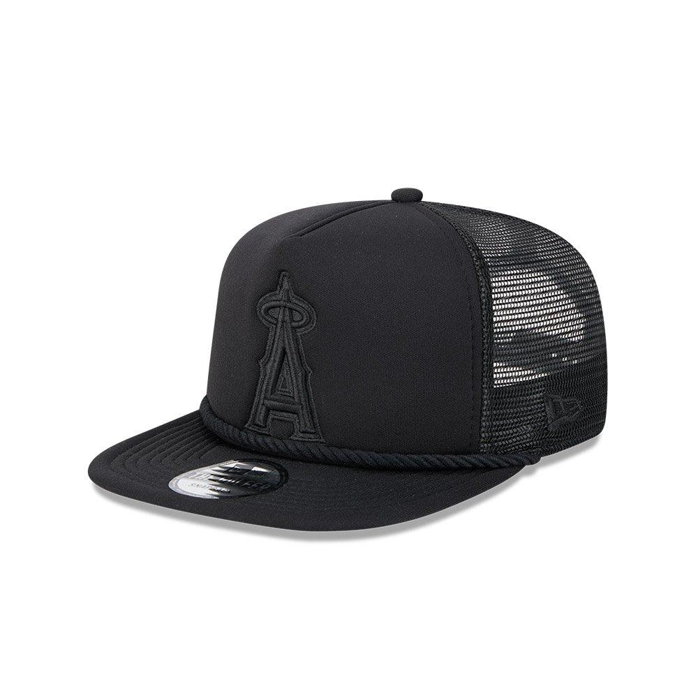 New Era Los Angeles Angels Golfer Tone Snapback-Blk - BLACK