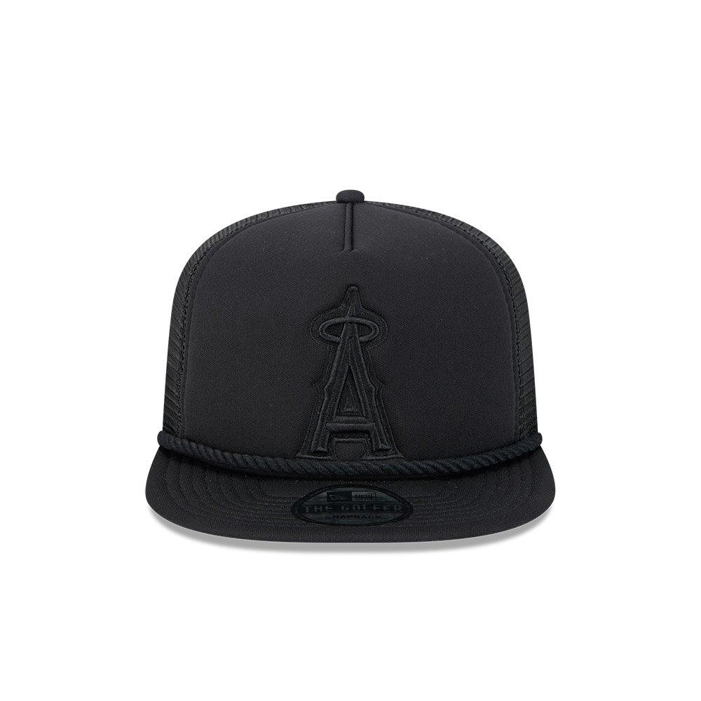 New Era Los Angeles Angels Golfer Tone Black Snapback