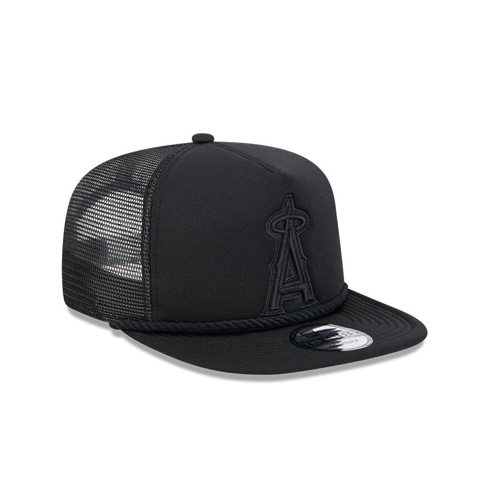 New Era Los Angeles Angels Golfer Tone Black Snapback