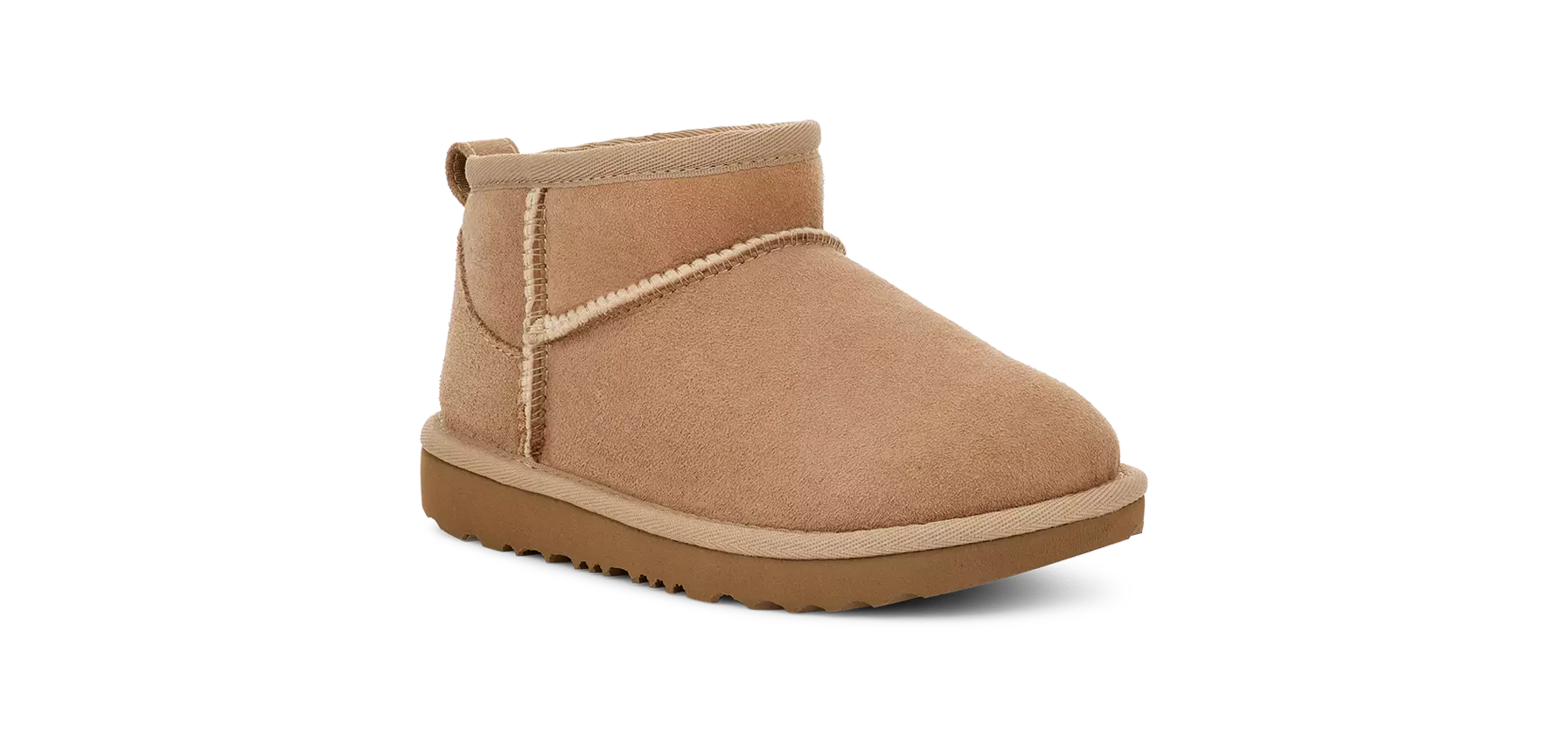 UGG Classic Ultra Mini "Sand" Grade School Girls' Boot - LT BROWN