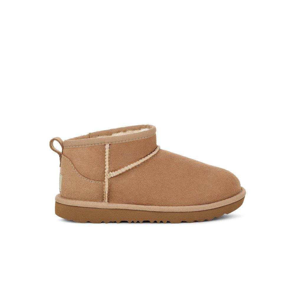 UGG Classic Ultra Mini "Sand" Grade School Girls' Boot - LT BROWN Thumbnail View 1