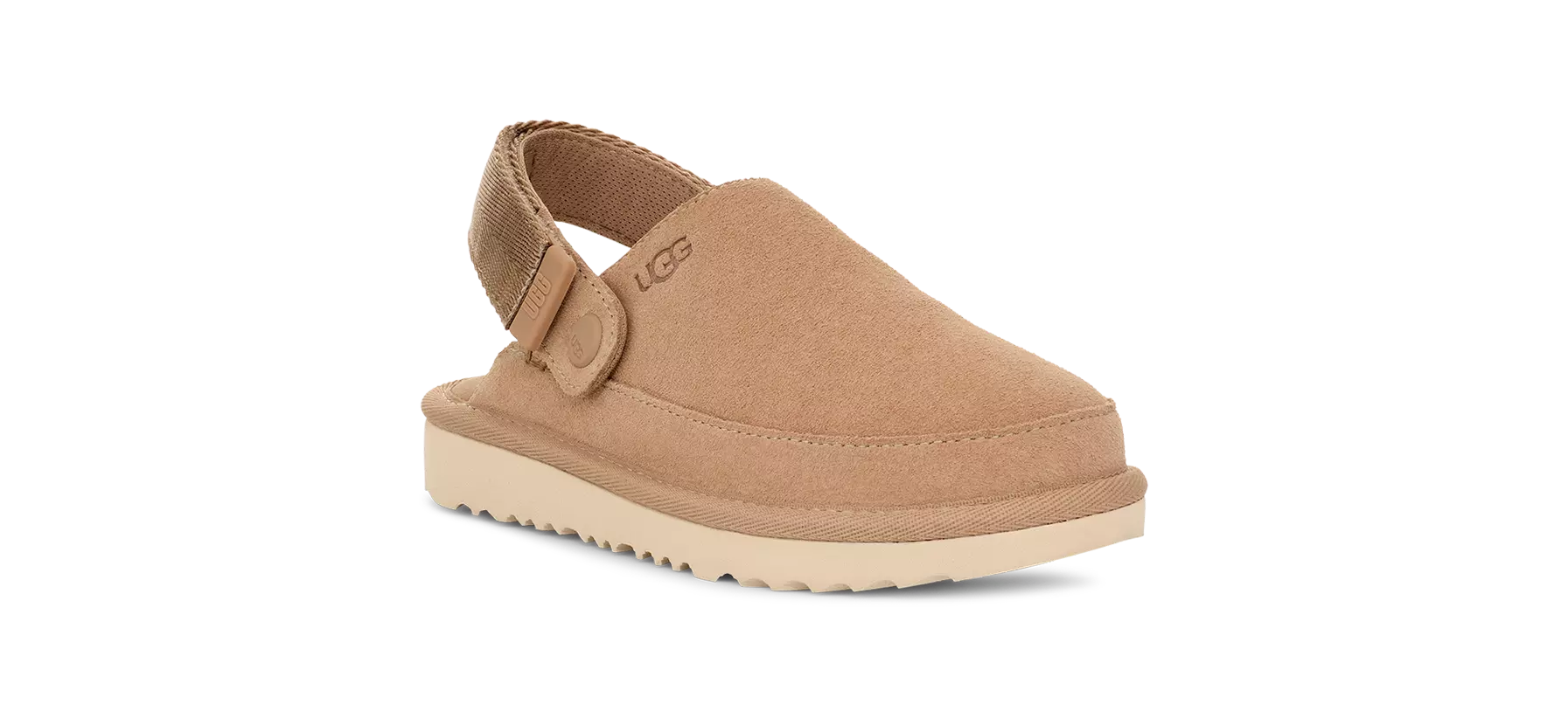 UGG Goldenstar "Sand" Grade School Girls' Clog - LT BROWN