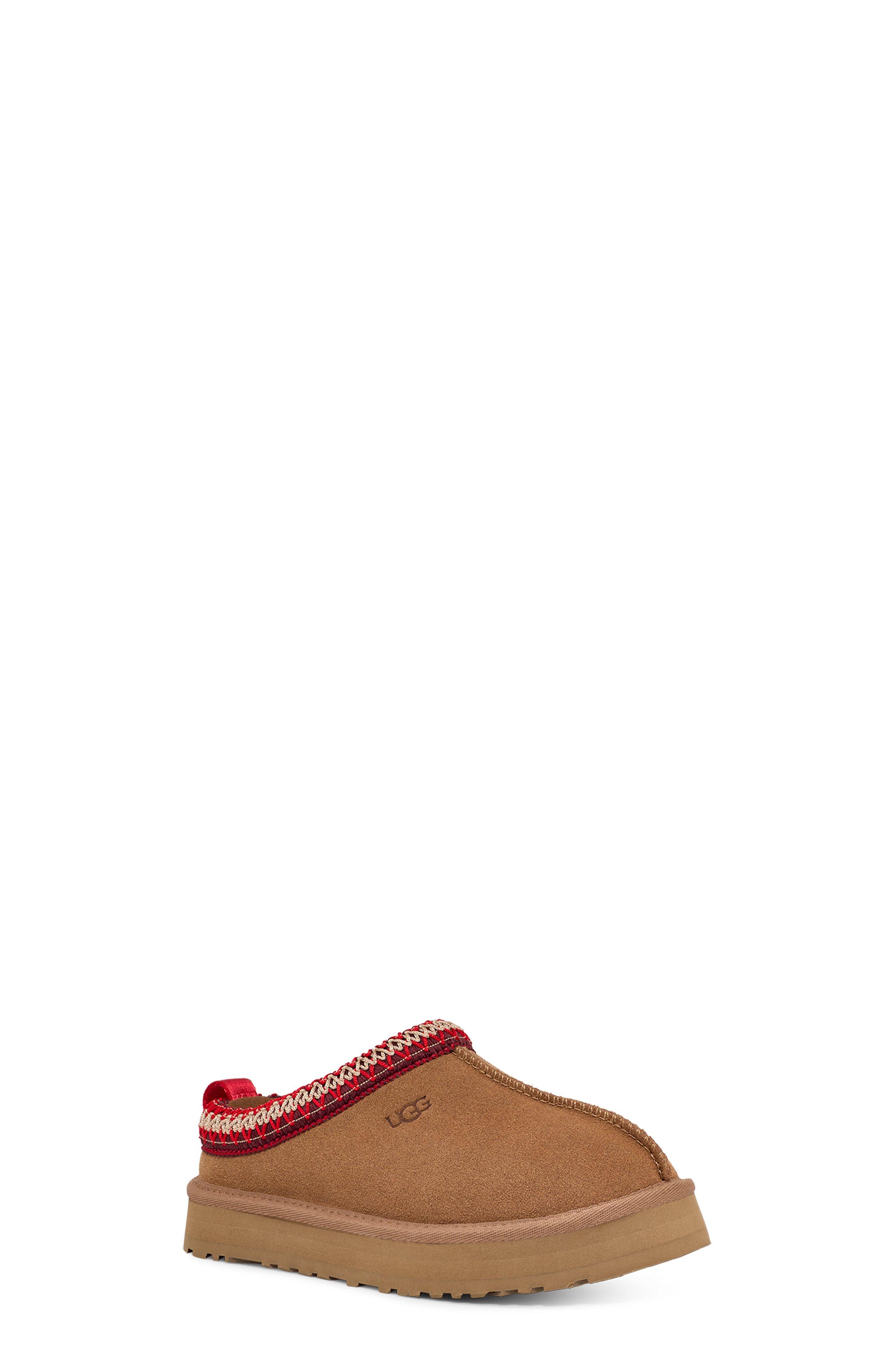 UGG Tazz Preschool Girls' "Chestnut" Slipper