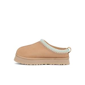 UGG Tazz "Sand Beige" Preschool Girls' Slipper - LT BROWN