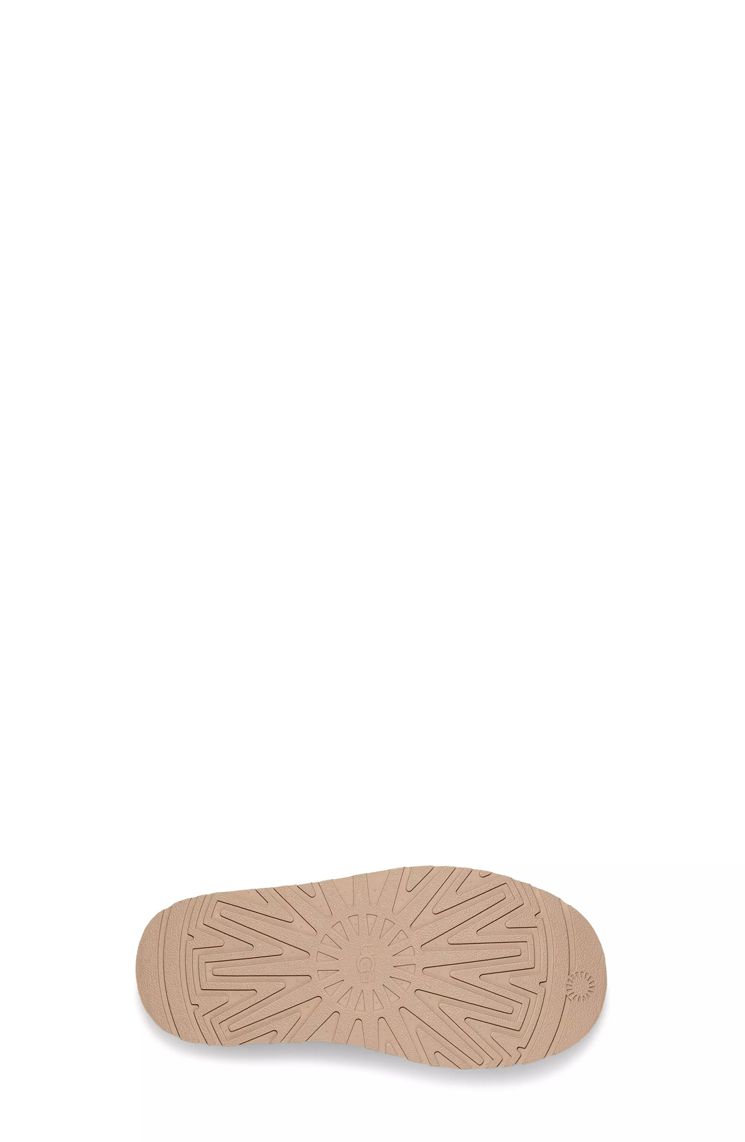 UGG Tazz "Sand Beige" Preschool Girls' Slipper - LT BROWN