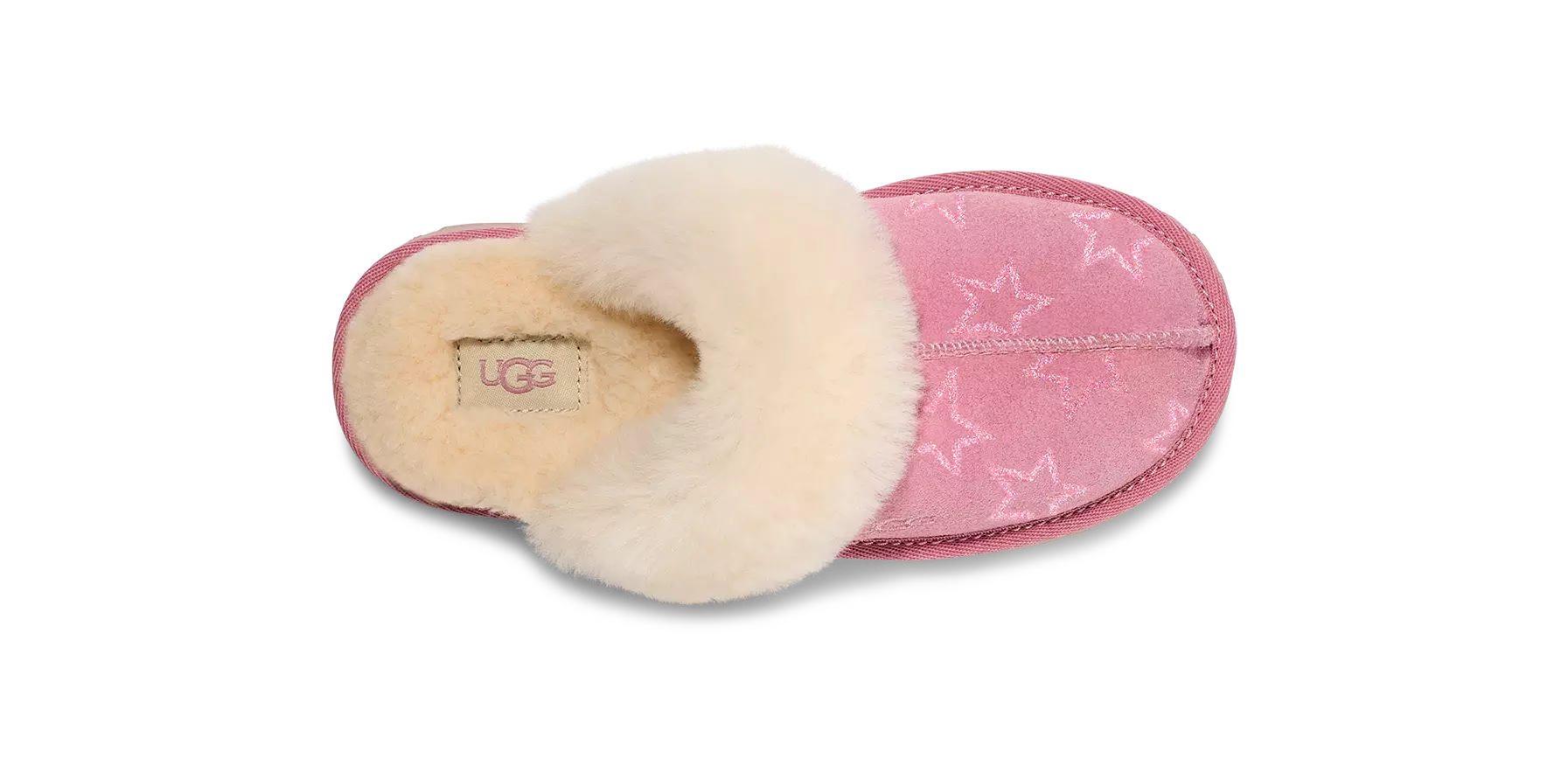 UGG Cozy II "Dusty Orchid/Pink Iridescent" Preschool Girls' Slipper - PINK